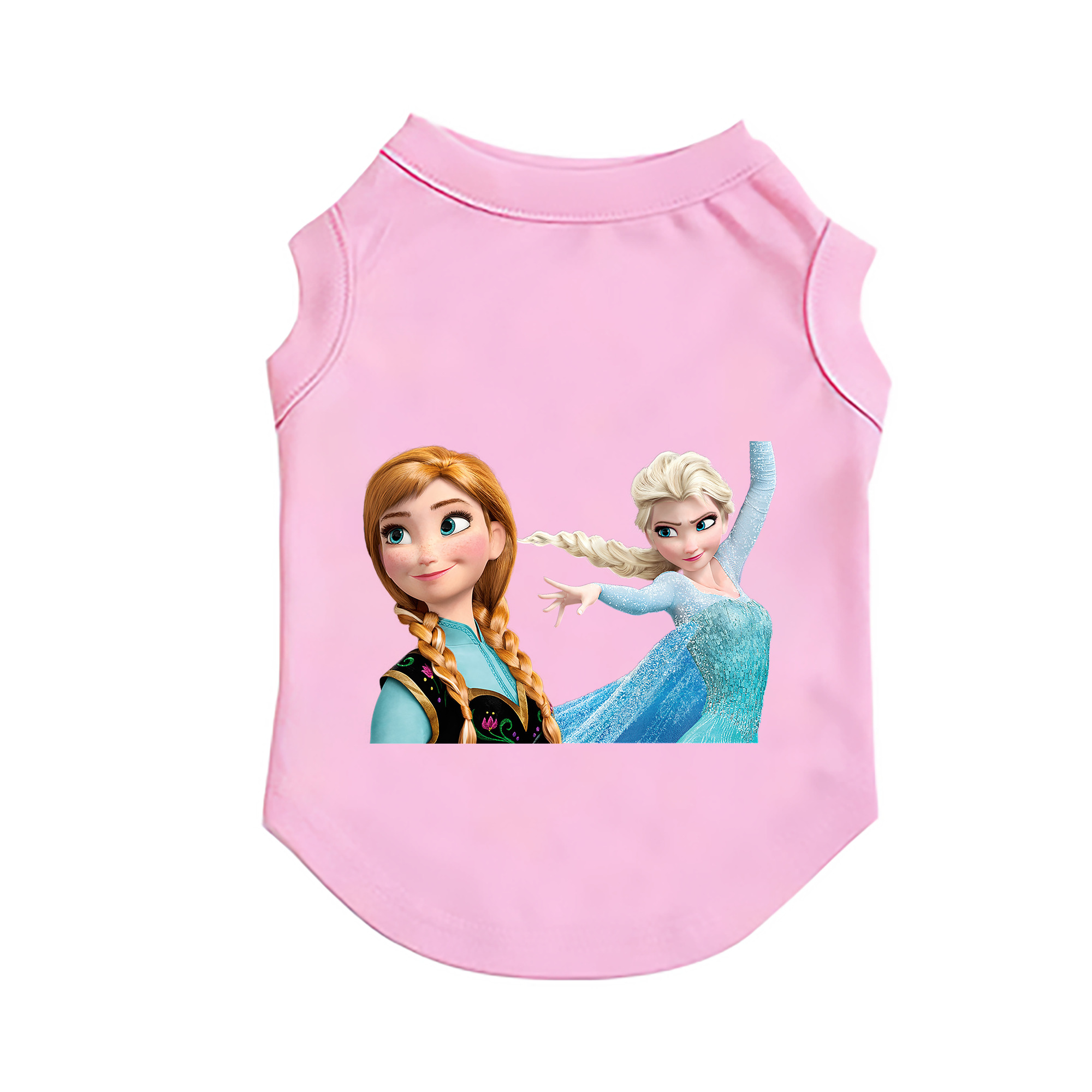 （画像用） アナと雪の女王 アンナ エルサ Frozen Anna Elsa ペット用ベスト