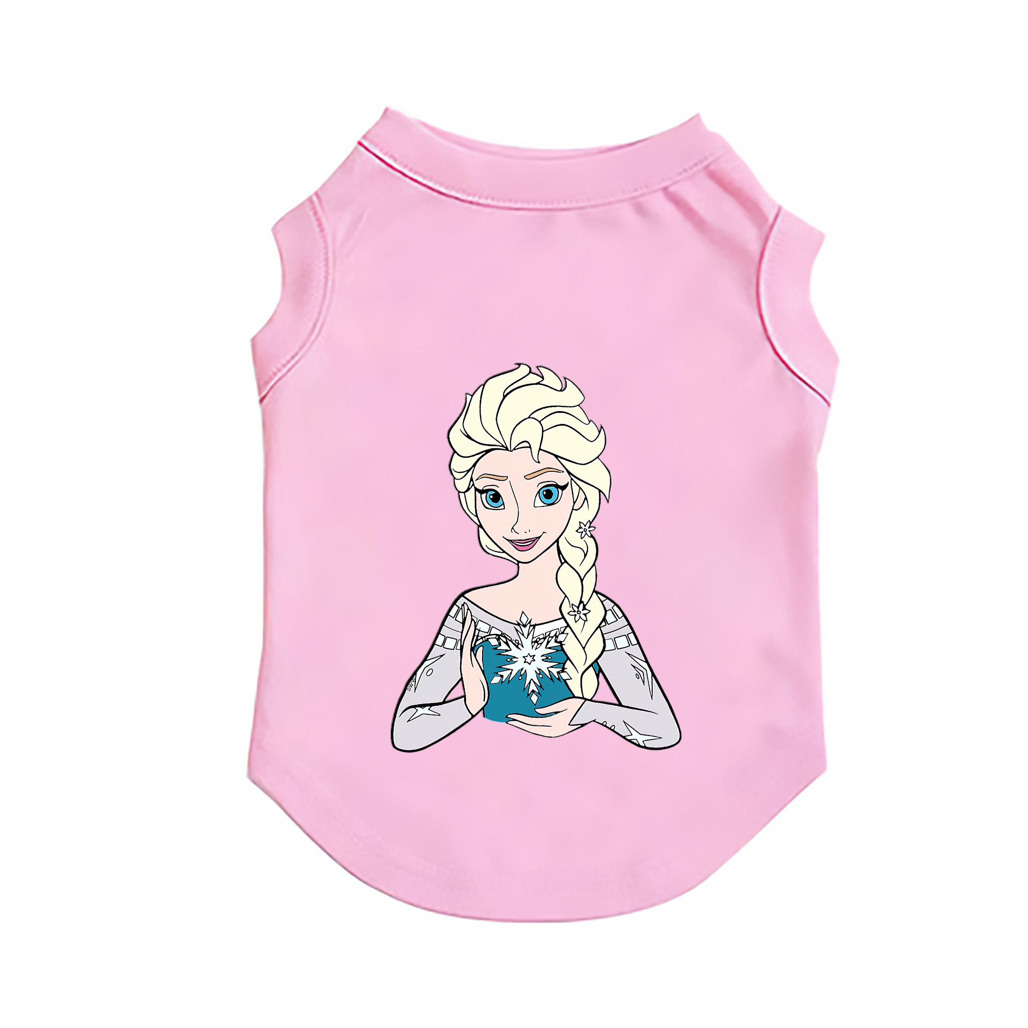 （画像用） アナと雪の女王 アンナ エルサ Frozen Anna Elsa ペット用ベスト