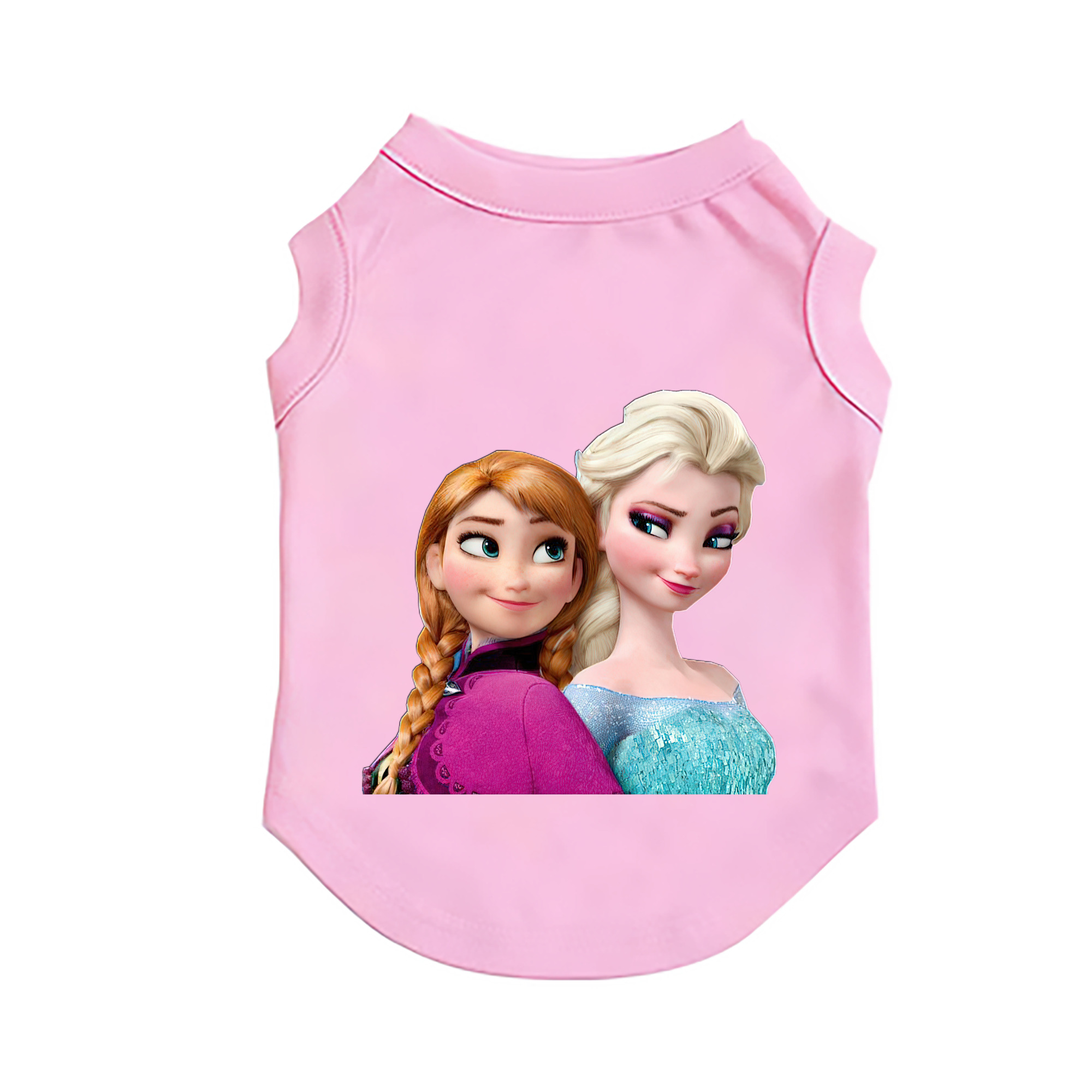 （画像用） アナと雪の女王 アンナ エルサ Frozen Anna Elsa ペット用ベスト