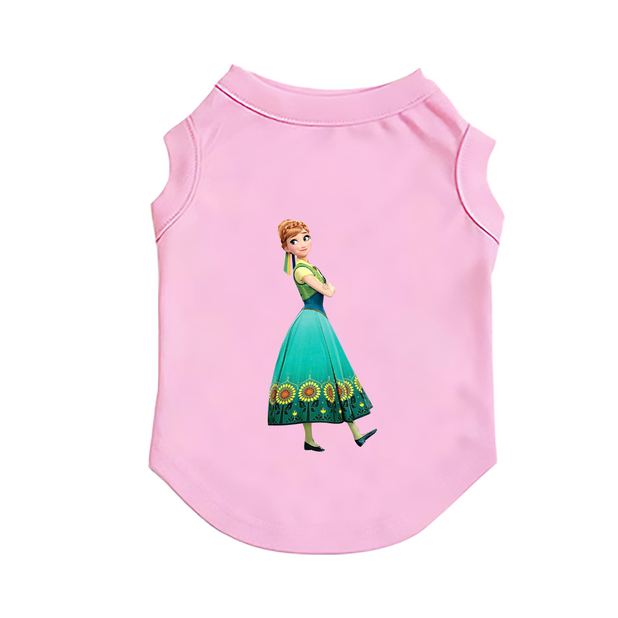 （画像用） アナと雪の女王 アンナ エルサ Frozen Anna Elsa ペット用ベスト