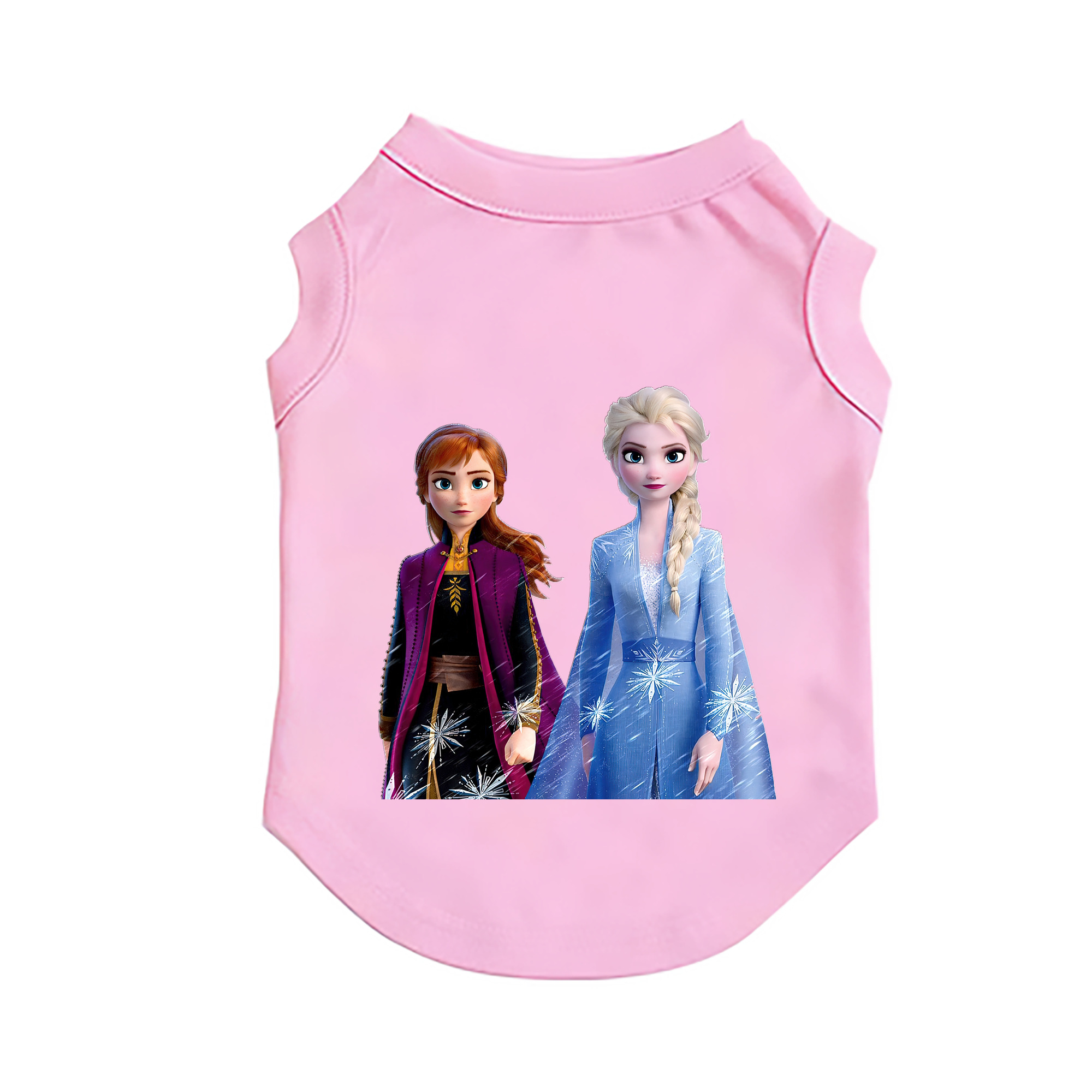 （画像用） アナと雪の女王 アンナ エルサ Frozen Anna Elsa ペット用ベスト