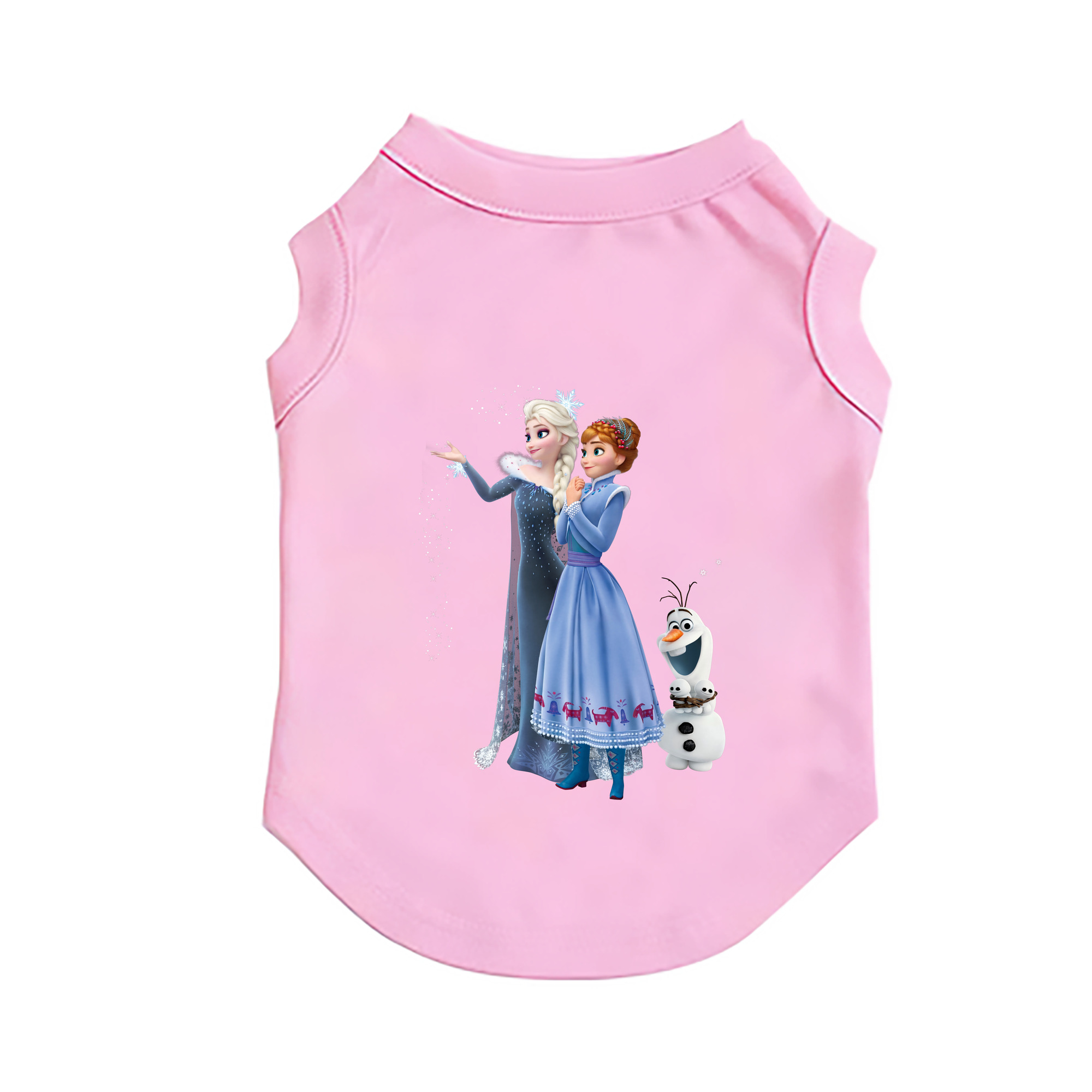 （画像用） アナと雪の女王 アンナ エルサ Frozen Anna Elsa ペット用ベスト