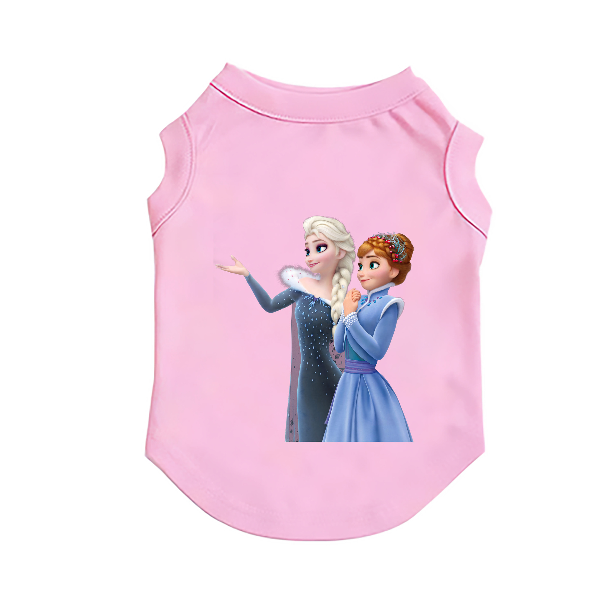 （画像用） アナと雪の女王 アンナ エルサ Frozen Anna Elsa ペット用ベスト