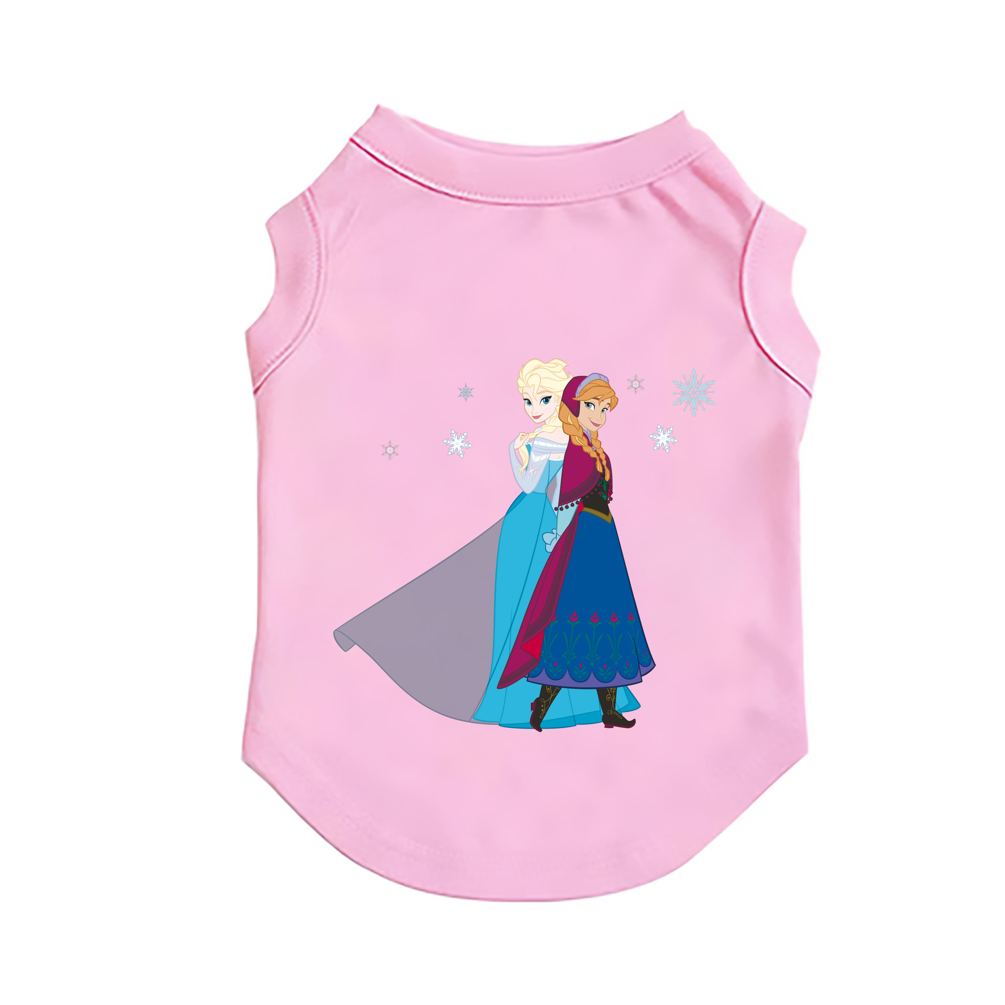 （画像用） アナと雪の女王 アンナ エルサ Frozen Anna Elsa ペット用ベスト