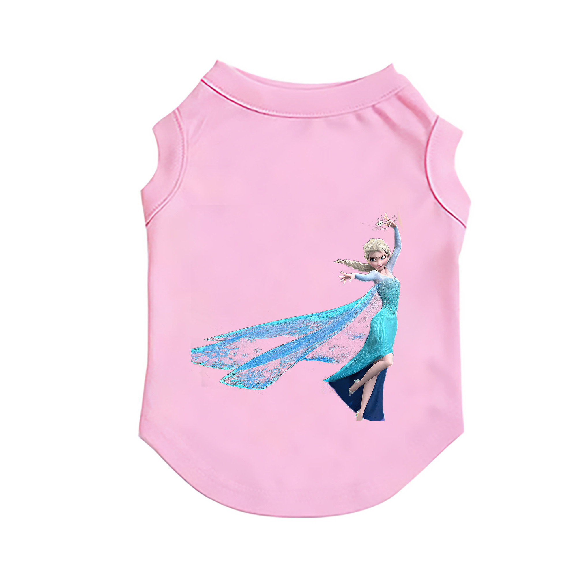 （画像用） アナと雪の女王 アンナ エルサ Frozen Anna Elsa ペット用ベスト