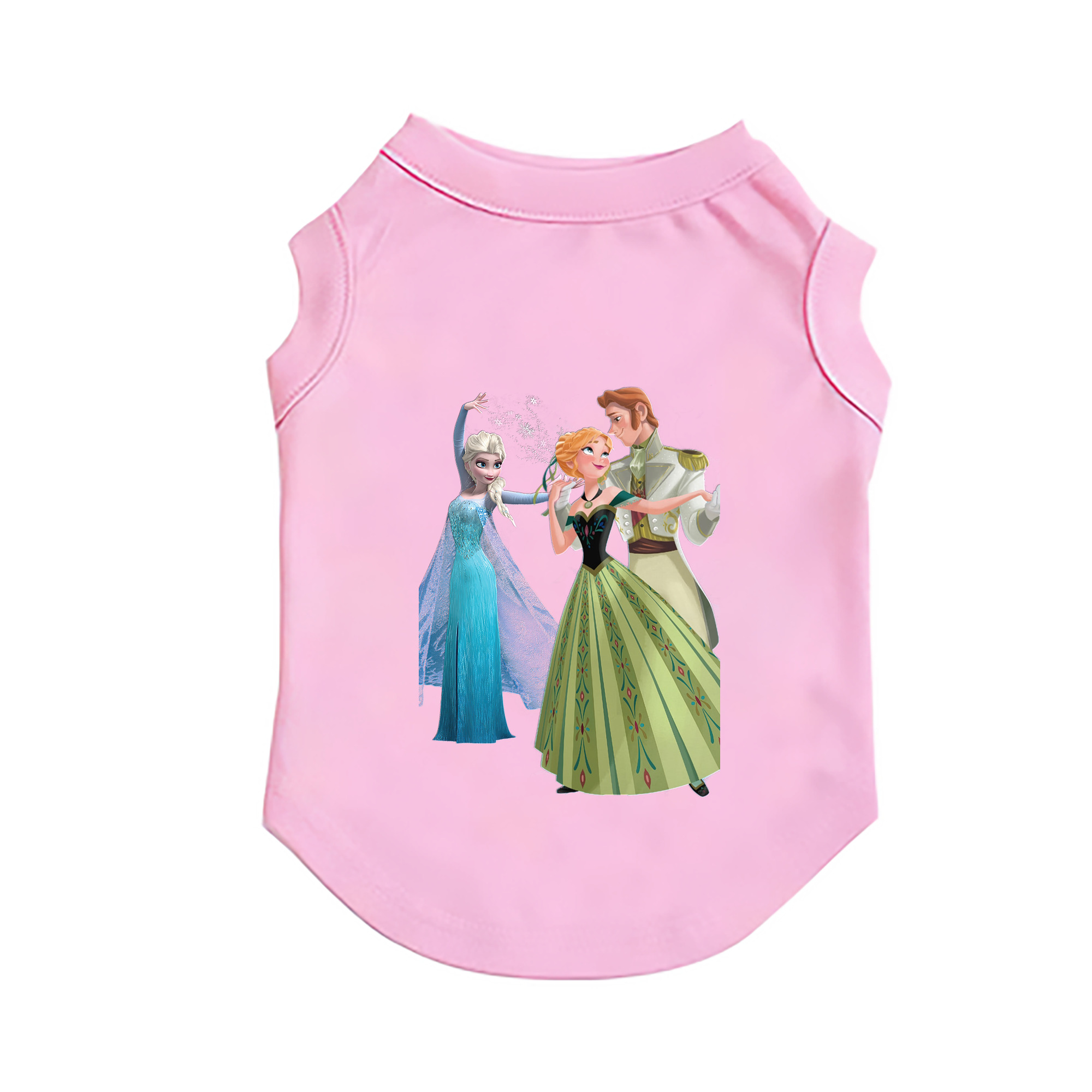 （画像用） アナと雪の女王 アンナ エルサ Frozen Anna Elsa ペット用ベスト