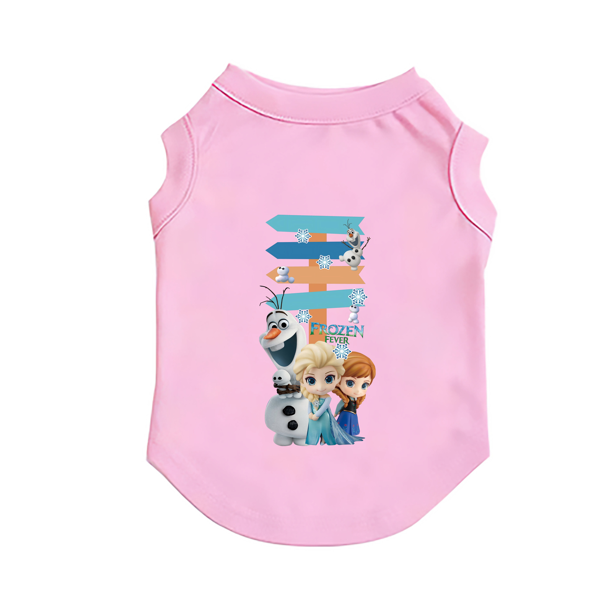（画像用） アナと雪の女王 アンナ エルサ Frozen Anna Elsa ペット用ベスト