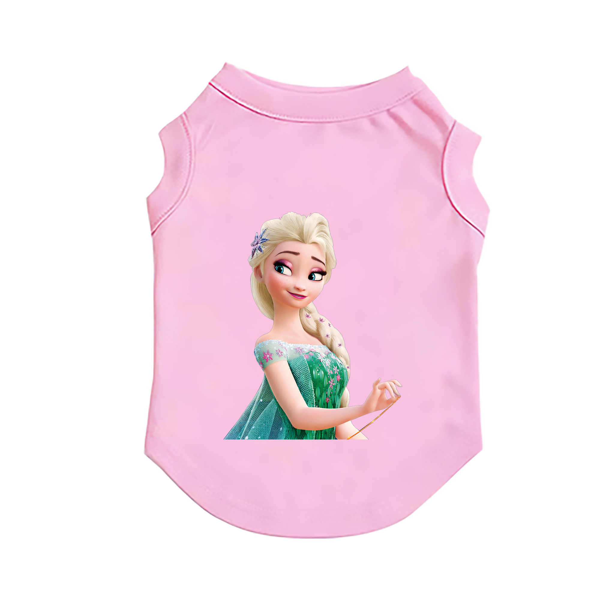 （画像用） アナと雪の女王 アンナ エルサ Frozen Anna Elsa ペット用ベスト
