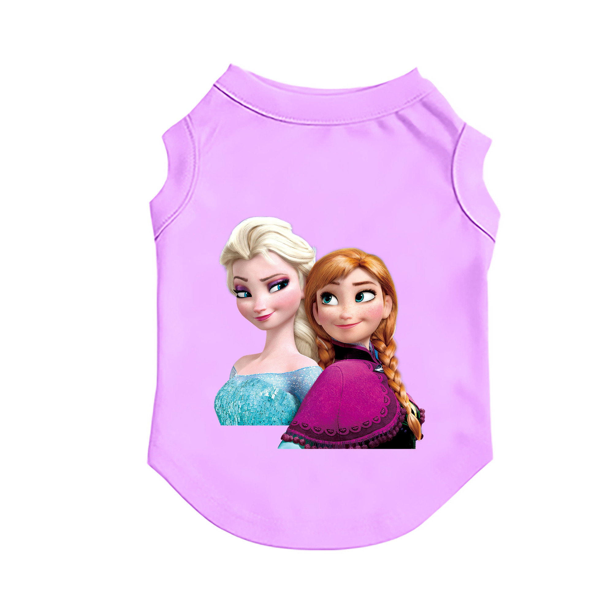 （画像用） アナと雪の女王 アンナ エルサ Frozen Anna Elsa ペット用ベスト