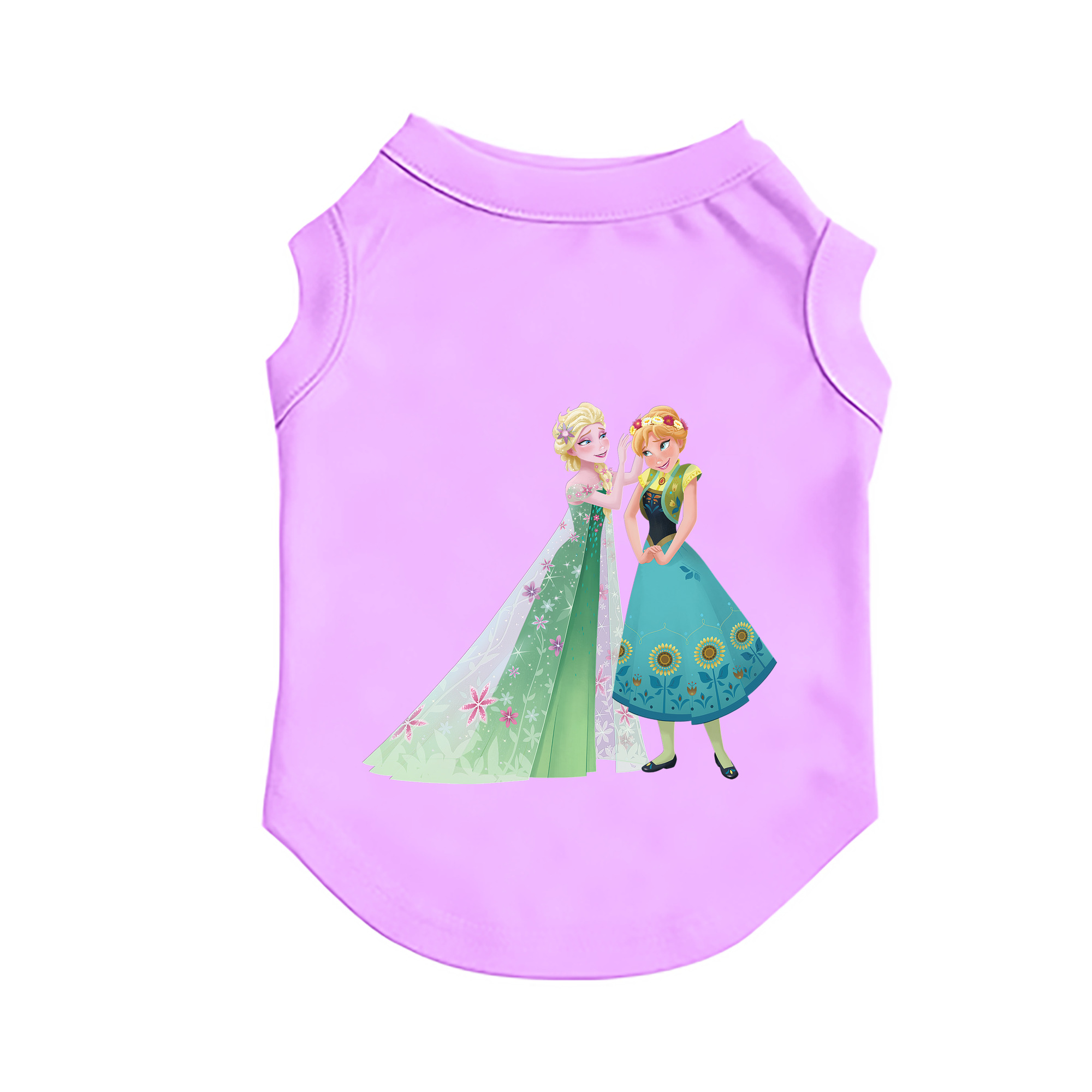 （画像用） アナと雪の女王 アンナ エルサ Frozen Anna Elsa ペット用ベスト