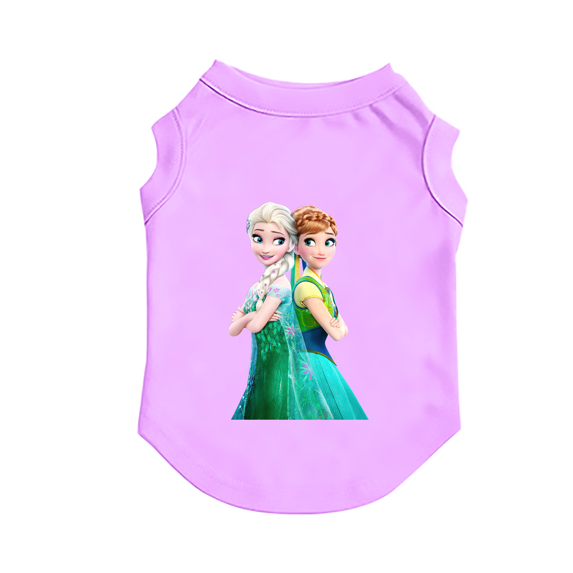 （画像用） アナと雪の女王 アンナ エルサ Frozen Anna Elsa ペット用ベスト