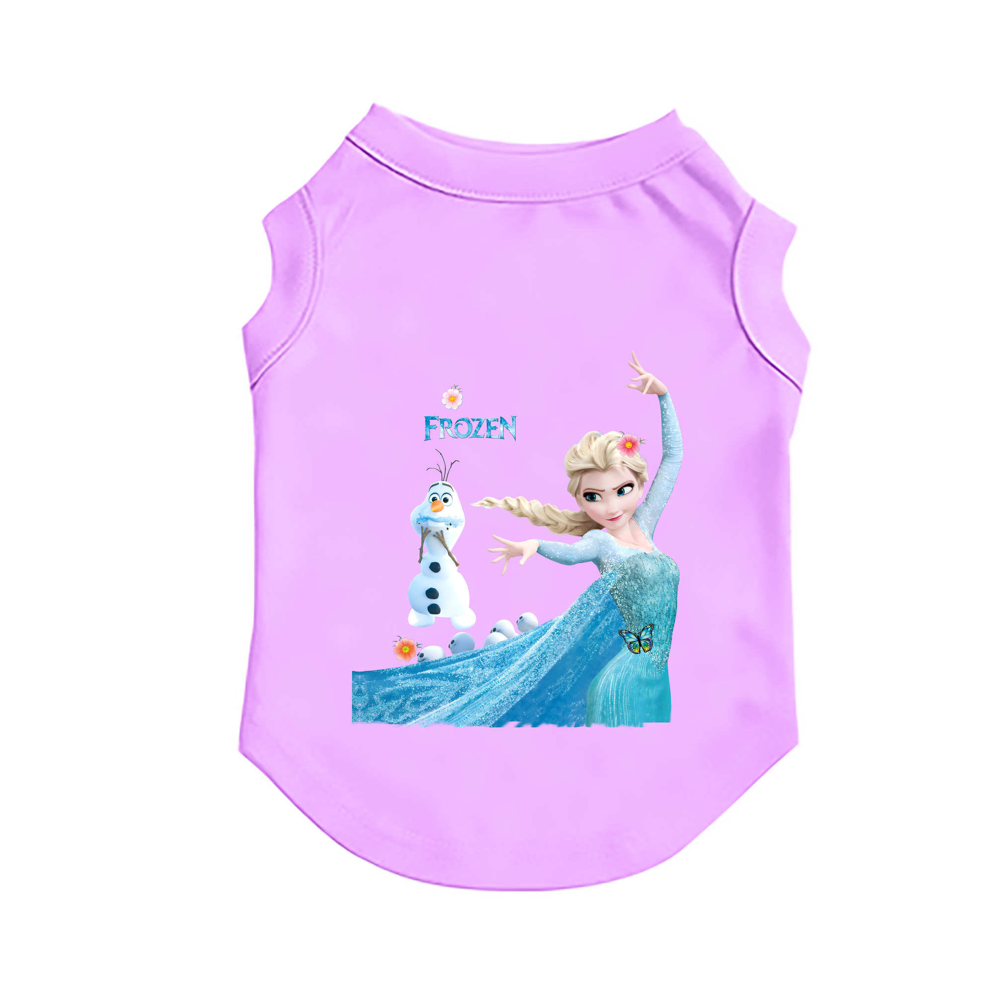 （画像用） アナと雪の女王 アンナ エルサ Frozen Anna Elsa ペット用ベスト