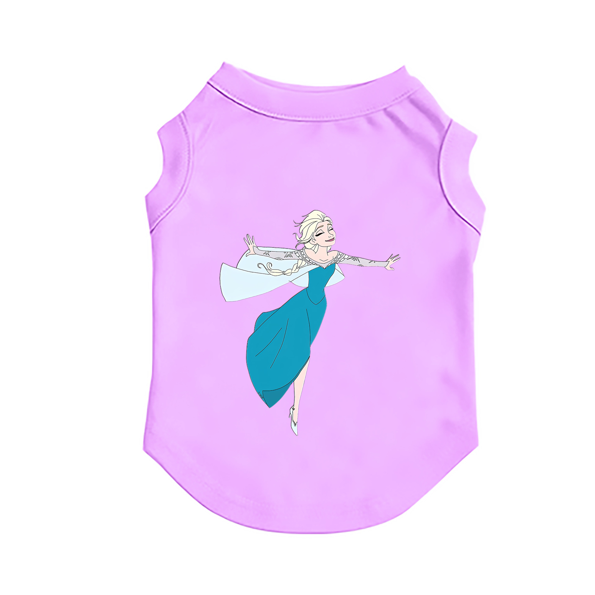 （画像用） アナと雪の女王 アンナ エルサ Frozen Anna Elsa ペット用ベスト
