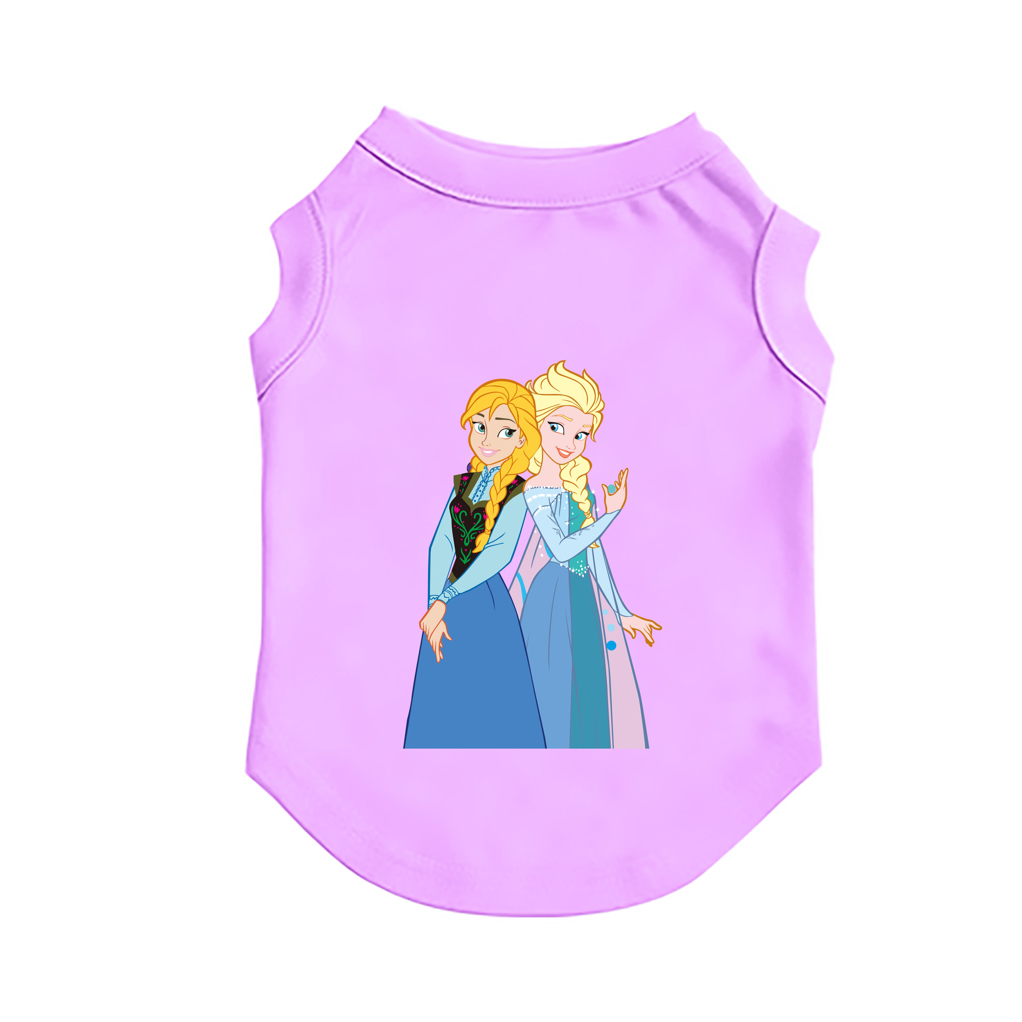 （画像用） アナと雪の女王 アンナ エルサ Frozen Anna Elsa ペット用ベスト