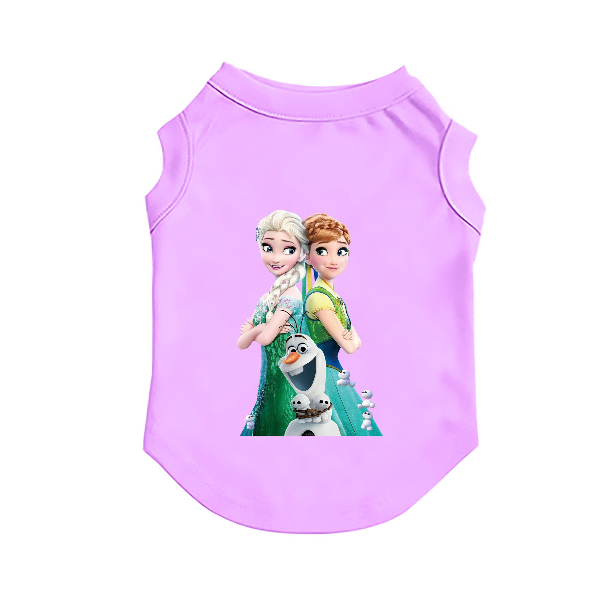 （画像用） アナと雪の女王 アンナ エルサ Frozen Anna Elsa ペット用ベスト
