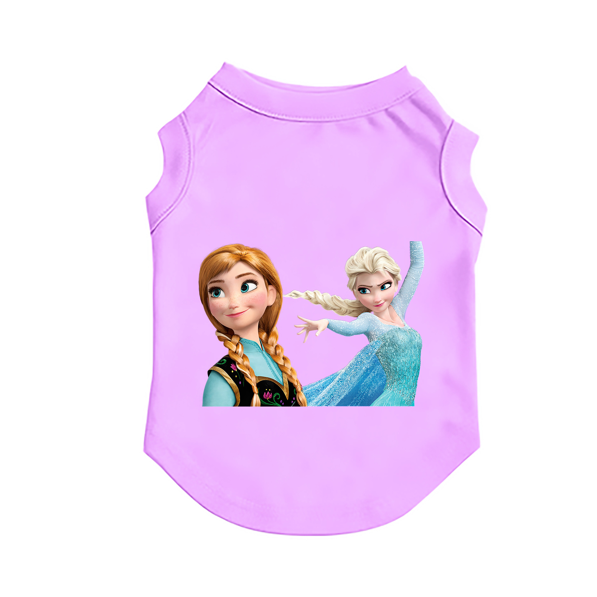 （画像用） アナと雪の女王 アンナ エルサ Frozen Anna Elsa ペット用ベスト