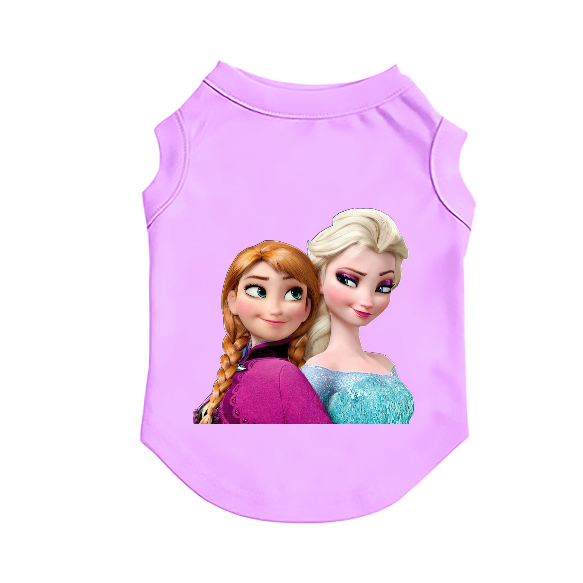 （画像用） アナと雪の女王 アンナ エルサ Frozen Anna Elsa ペット用ベスト
