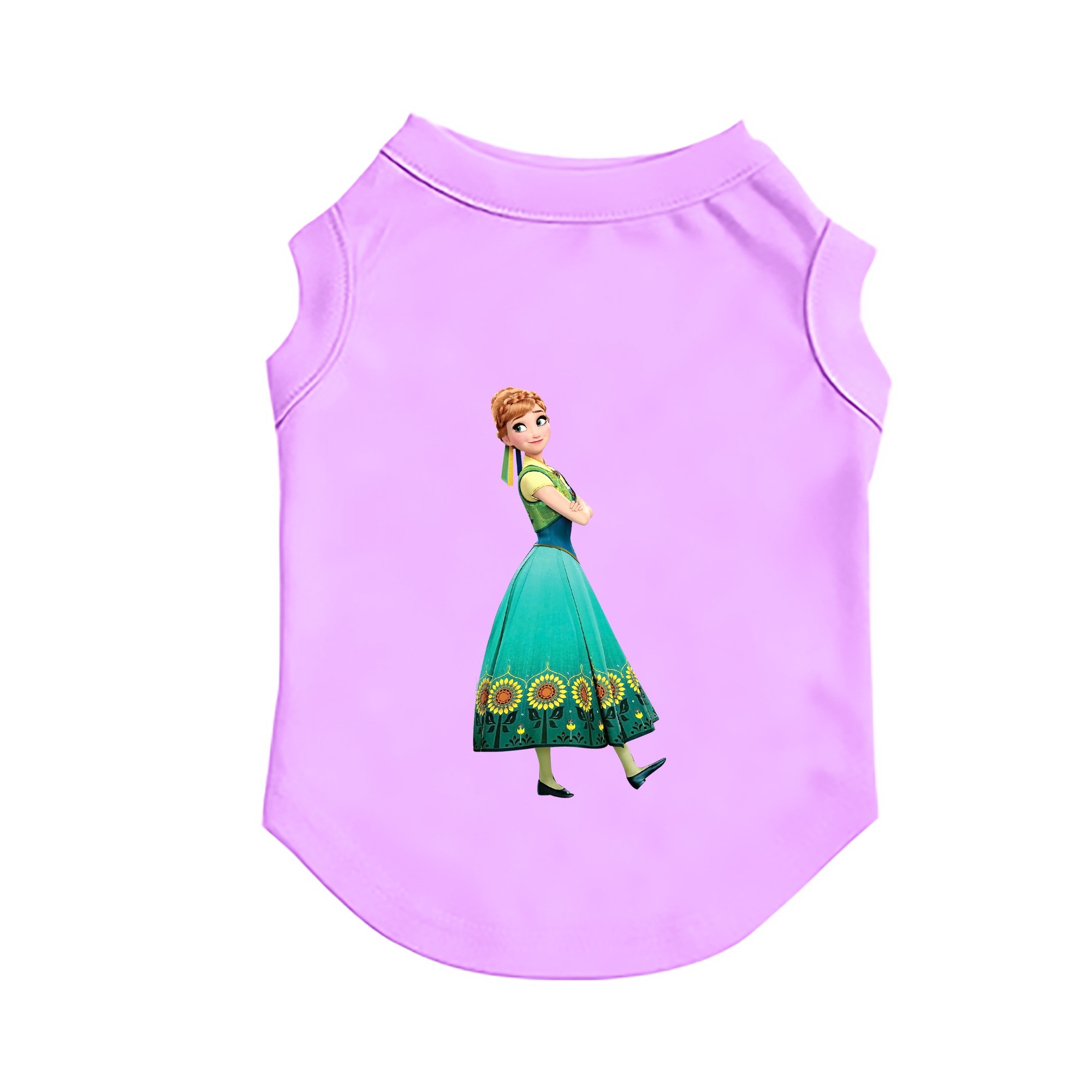 （画像用） アナと雪の女王 アンナ エルサ Frozen Anna Elsa ペット用ベスト