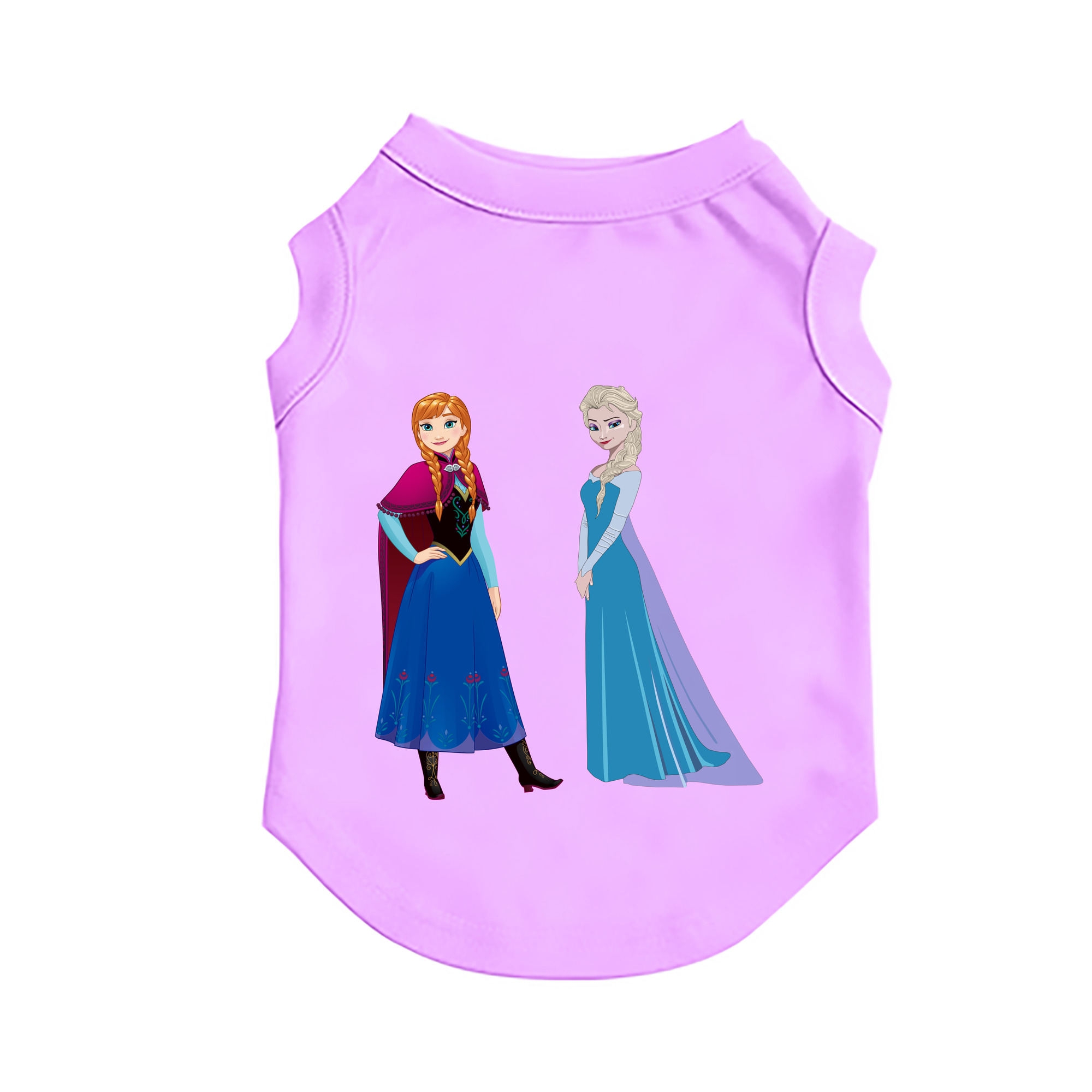（画像用） アナと雪の女王 アンナ エルサ Frozen Anna Elsa ペット用ベスト