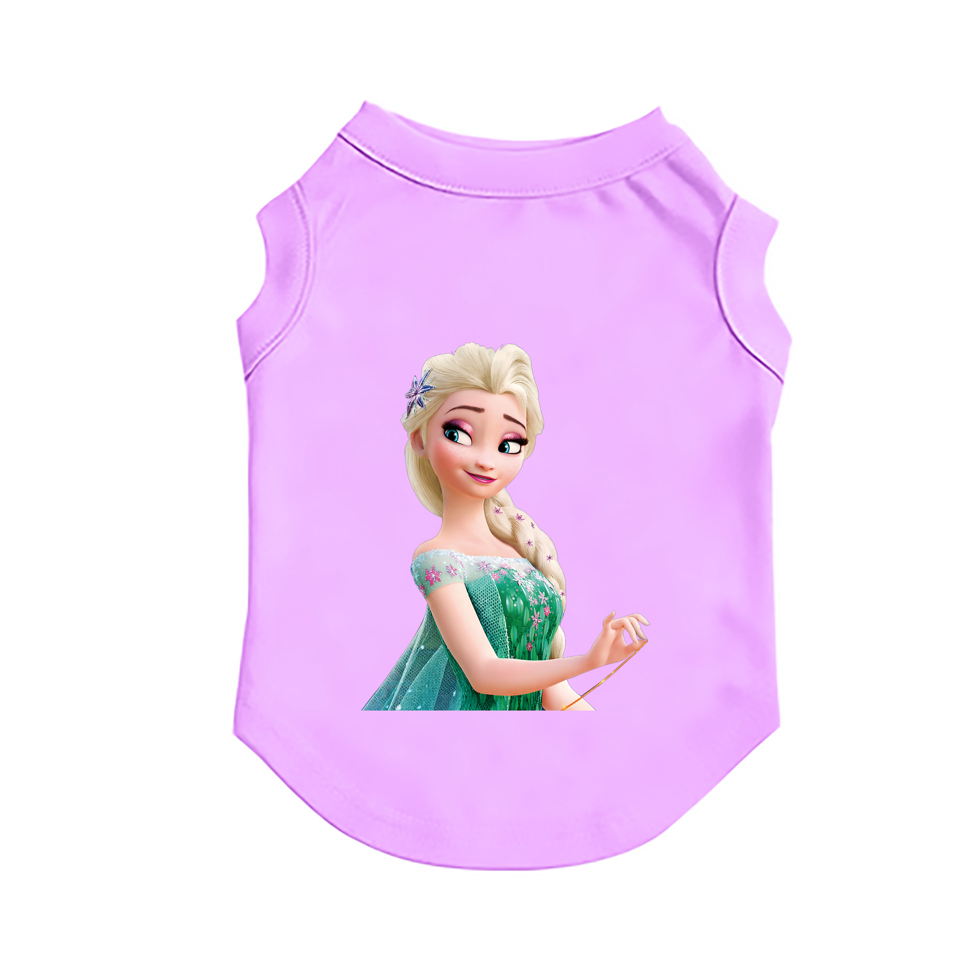 （画像用） アナと雪の女王 アンナ エルサ Frozen Anna Elsa ペット用ベスト