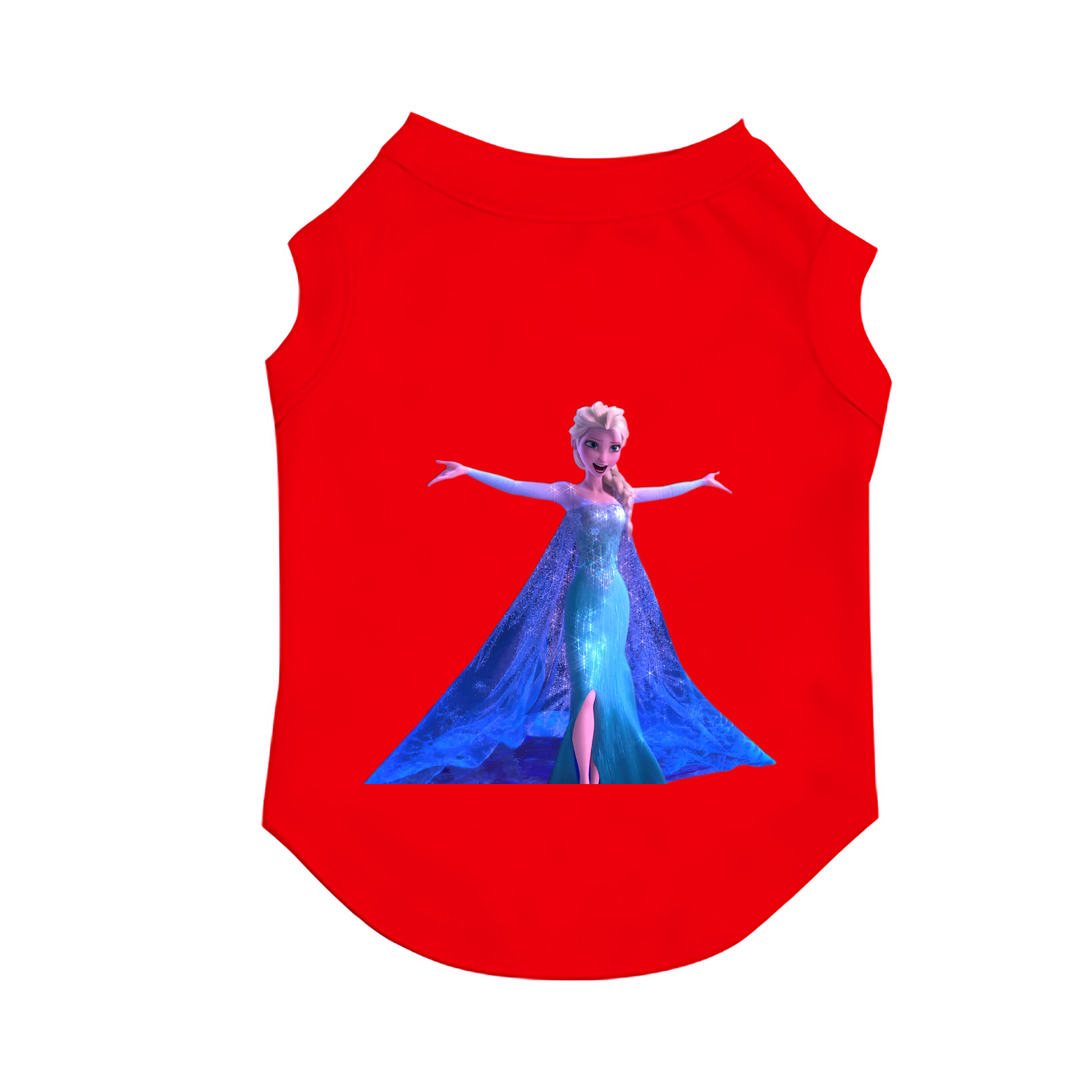 （画像用） アナと雪の女王 アンナ エルサ Frozen Anna Elsa ペット用ベスト