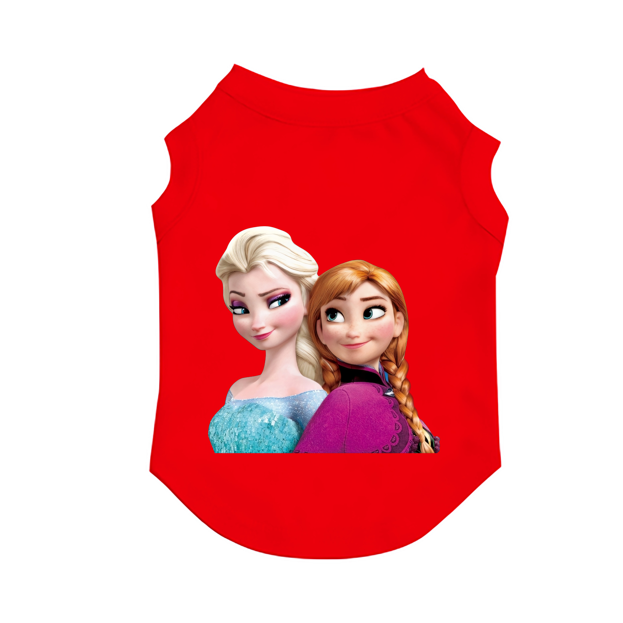 （画像用） アナと雪の女王 アンナ エルサ Frozen Anna Elsa ペット用ベスト