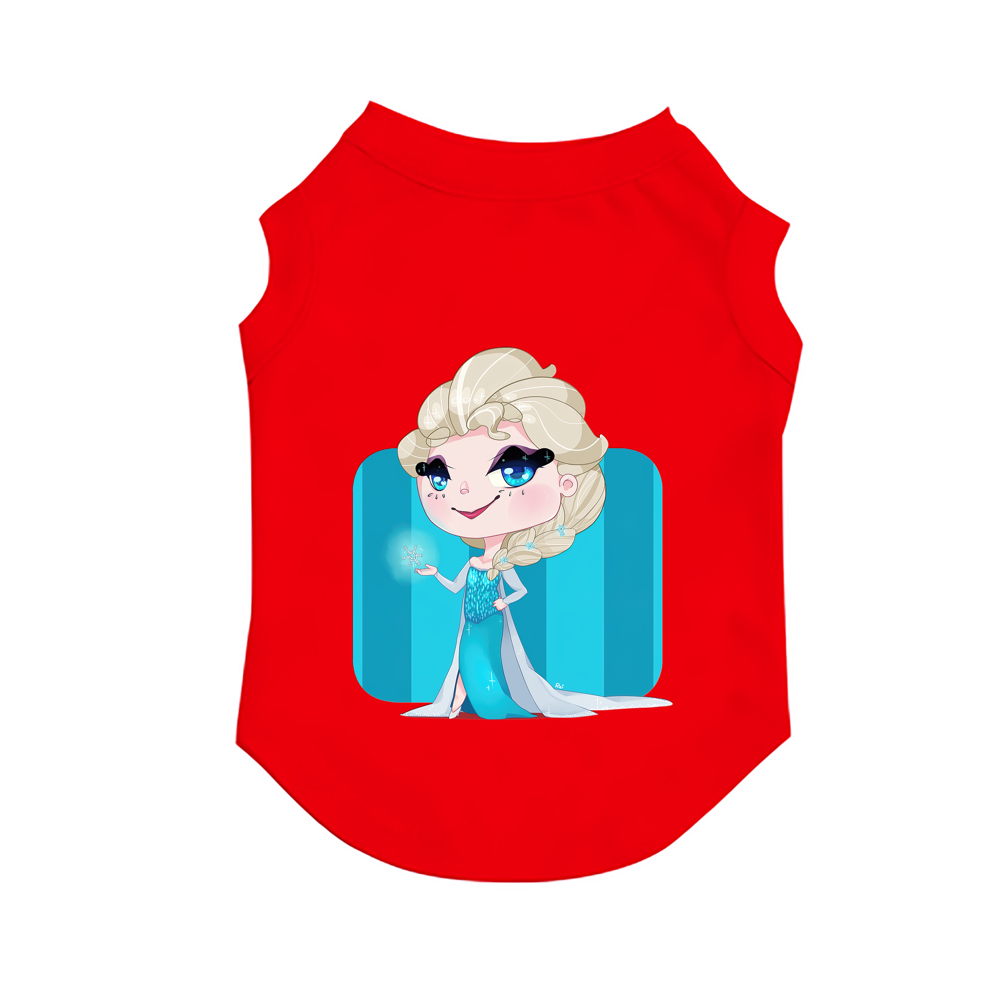 （画像用） アナと雪の女王 アンナ エルサ Frozen Anna Elsa ペット用ベスト