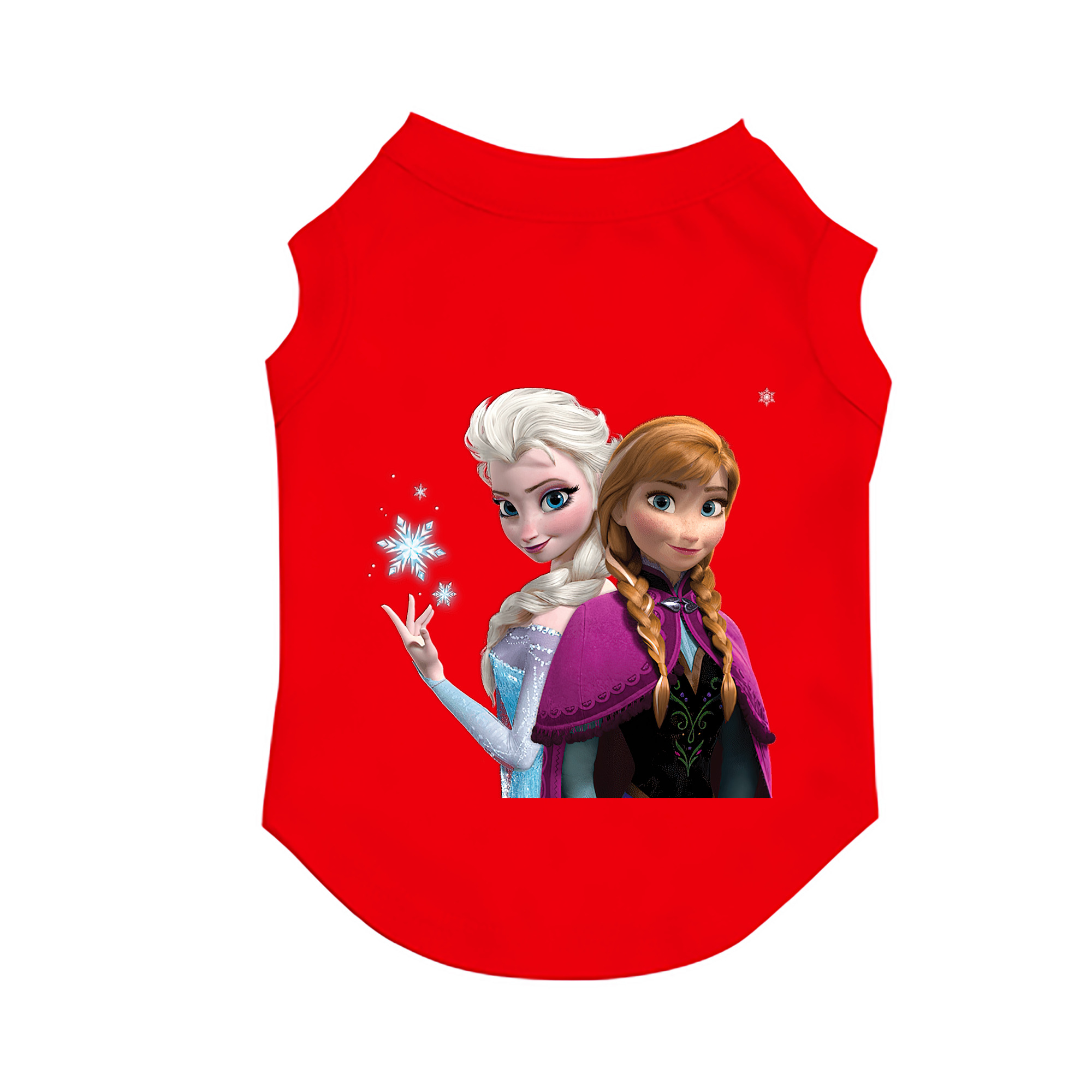 （画像用） アナと雪の女王 アンナ エルサ Frozen Anna Elsa ペット用ベスト
