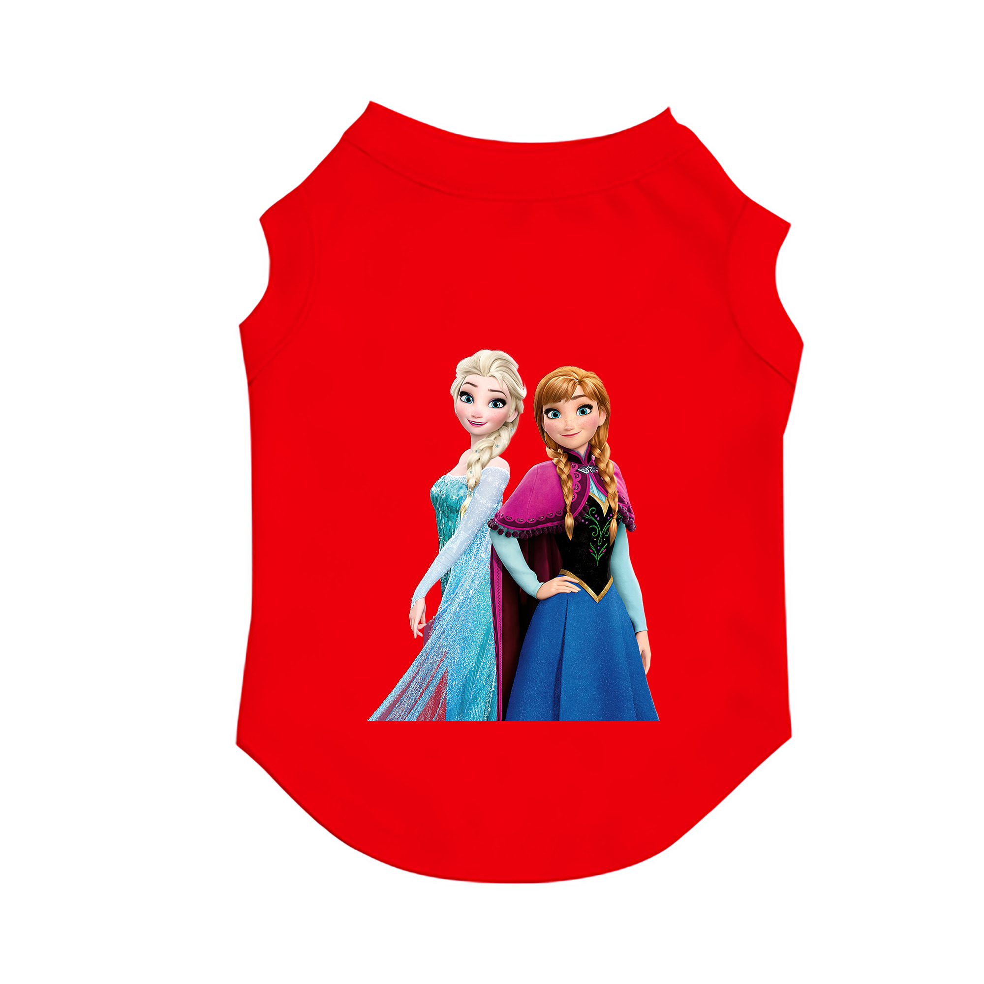 （画像用） アナと雪の女王 アンナ エルサ Frozen Anna Elsa ペット用ベスト