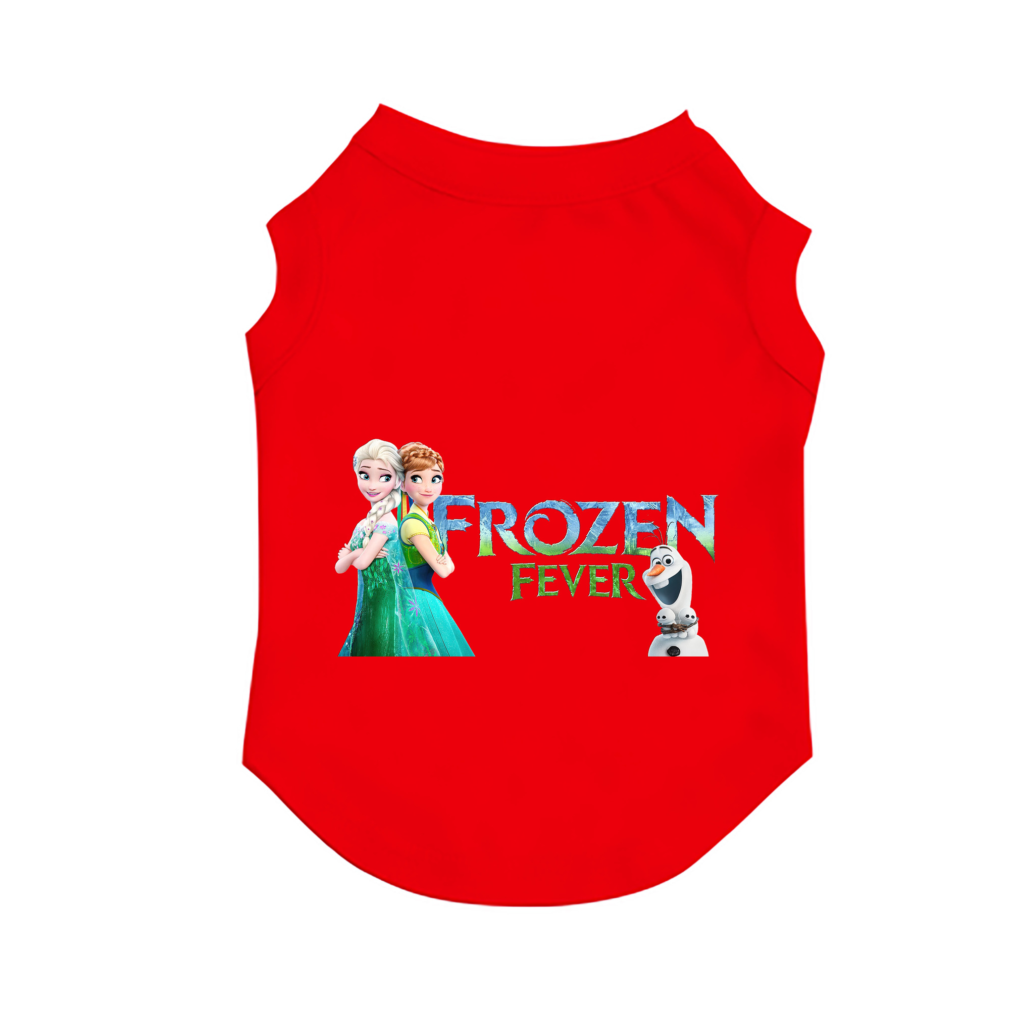 （画像用） アナと雪の女王 アンナ エルサ Frozen Anna Elsa ペット用ベスト