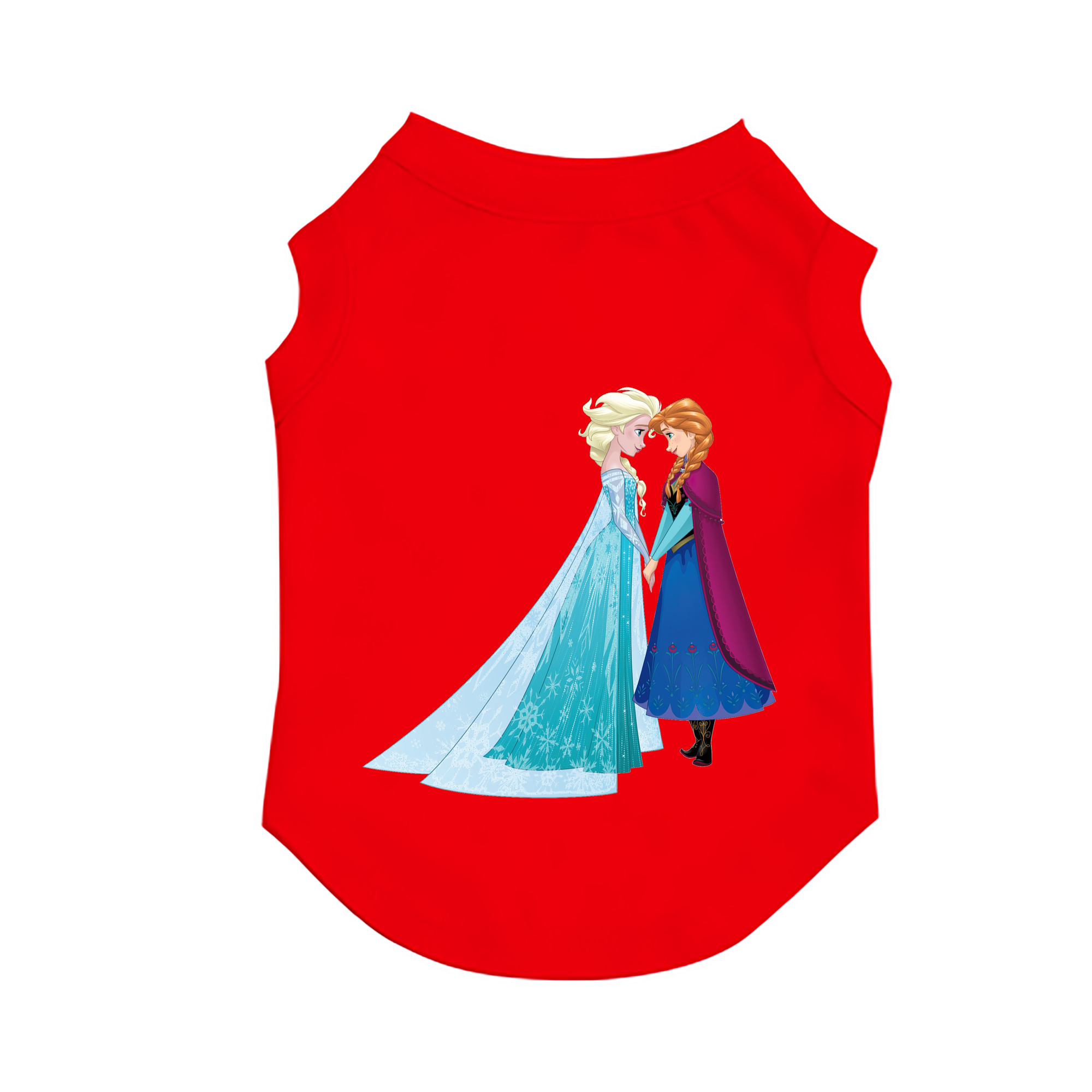 （画像用） アナと雪の女王 アンナ エルサ Frozen Anna Elsa ペット用ベスト