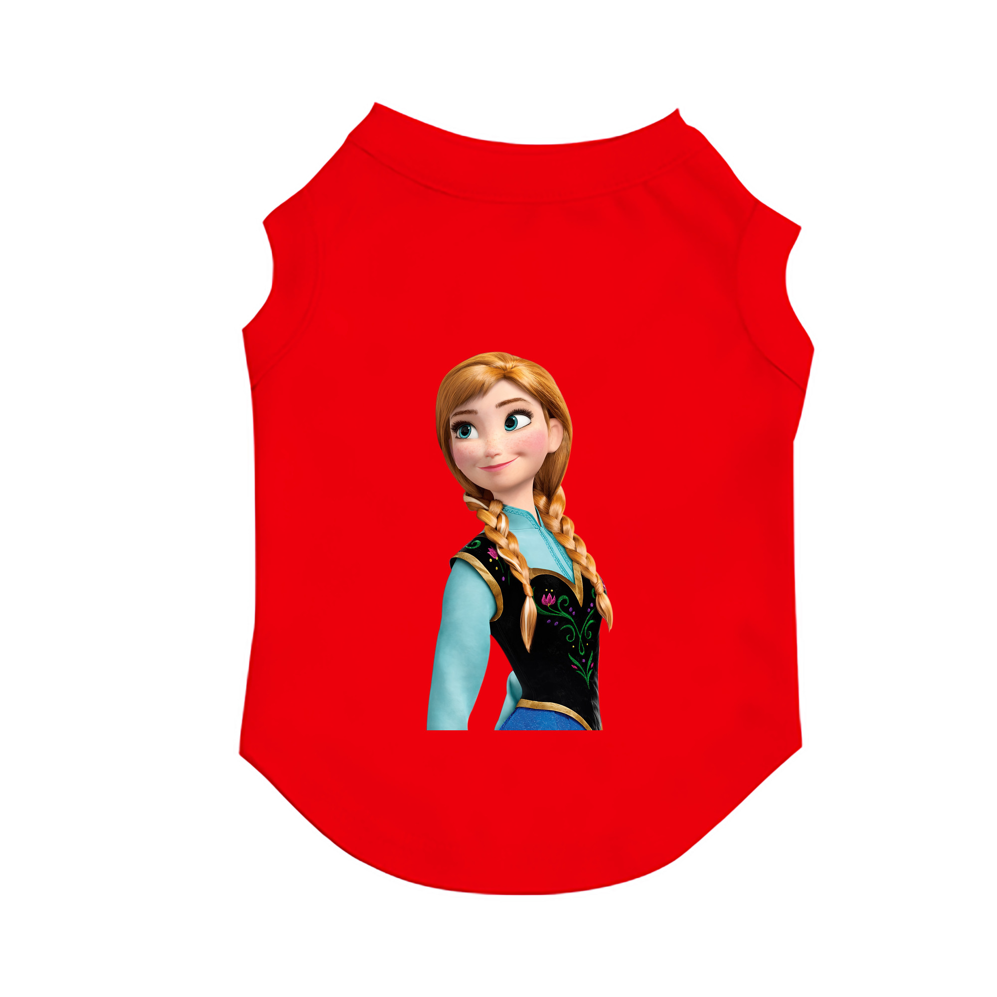 （画像用） アナと雪の女王 アンナ エルサ Frozen Anna Elsa ペット用ベスト