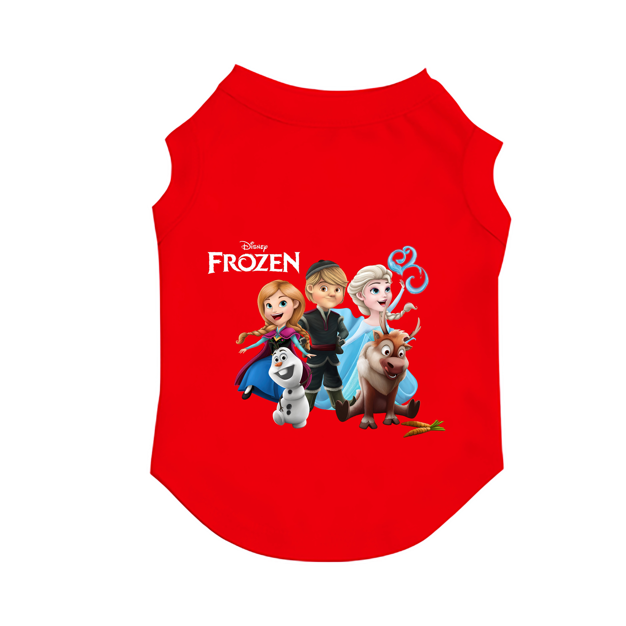 （画像用） アナと雪の女王 アンナ エルサ Frozen Anna Elsa ペット用ベスト