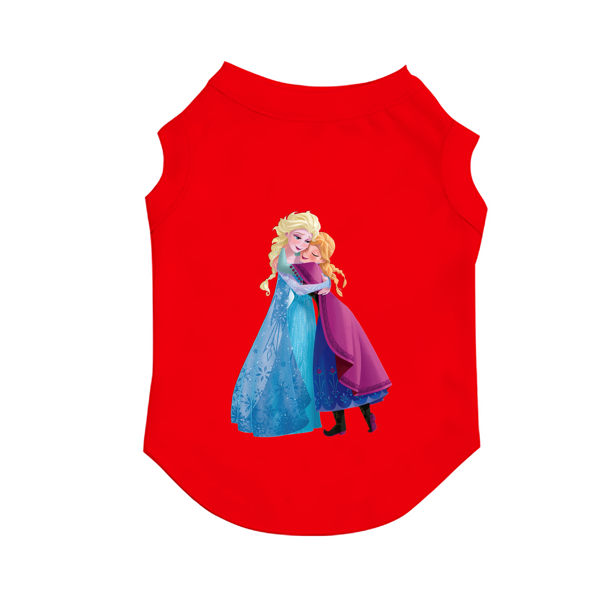 （画像用） アナと雪の女王 アンナ エルサ Frozen Anna Elsa ペット用ベスト