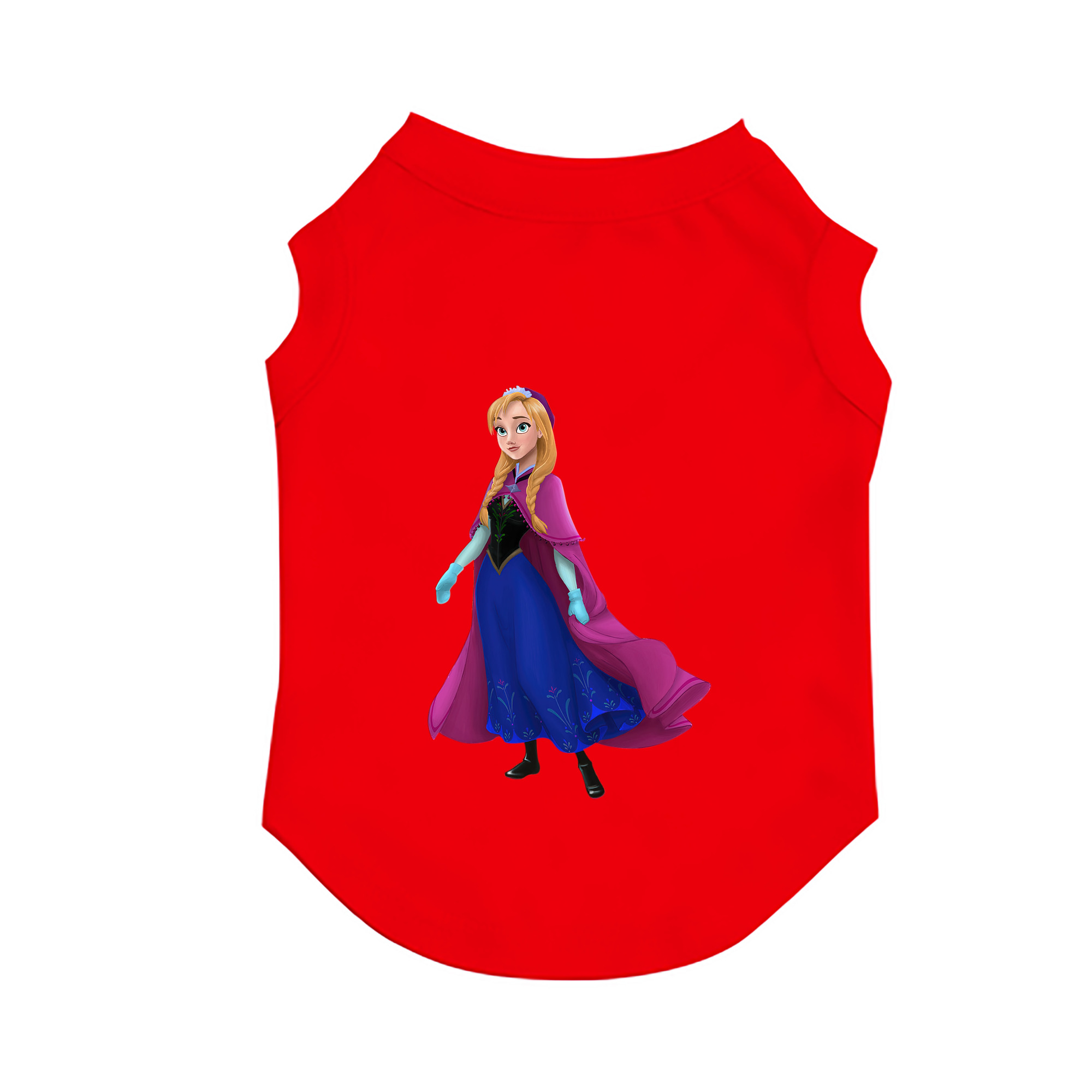 （画像用） アナと雪の女王 アンナ エルサ Frozen Anna Elsa ペット用ベスト