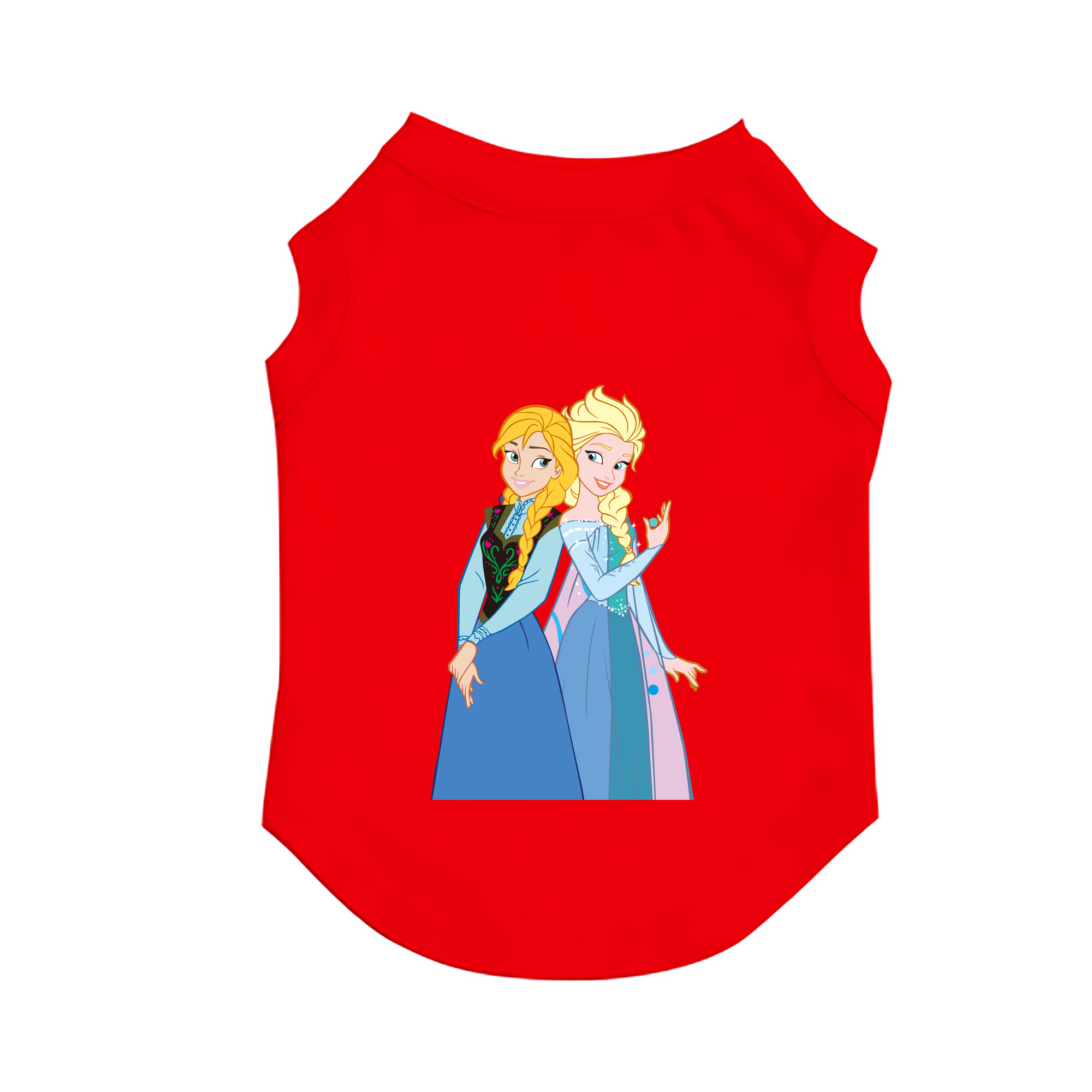 （画像用） アナと雪の女王 アンナ エルサ Frozen Anna Elsa ペット用ベスト