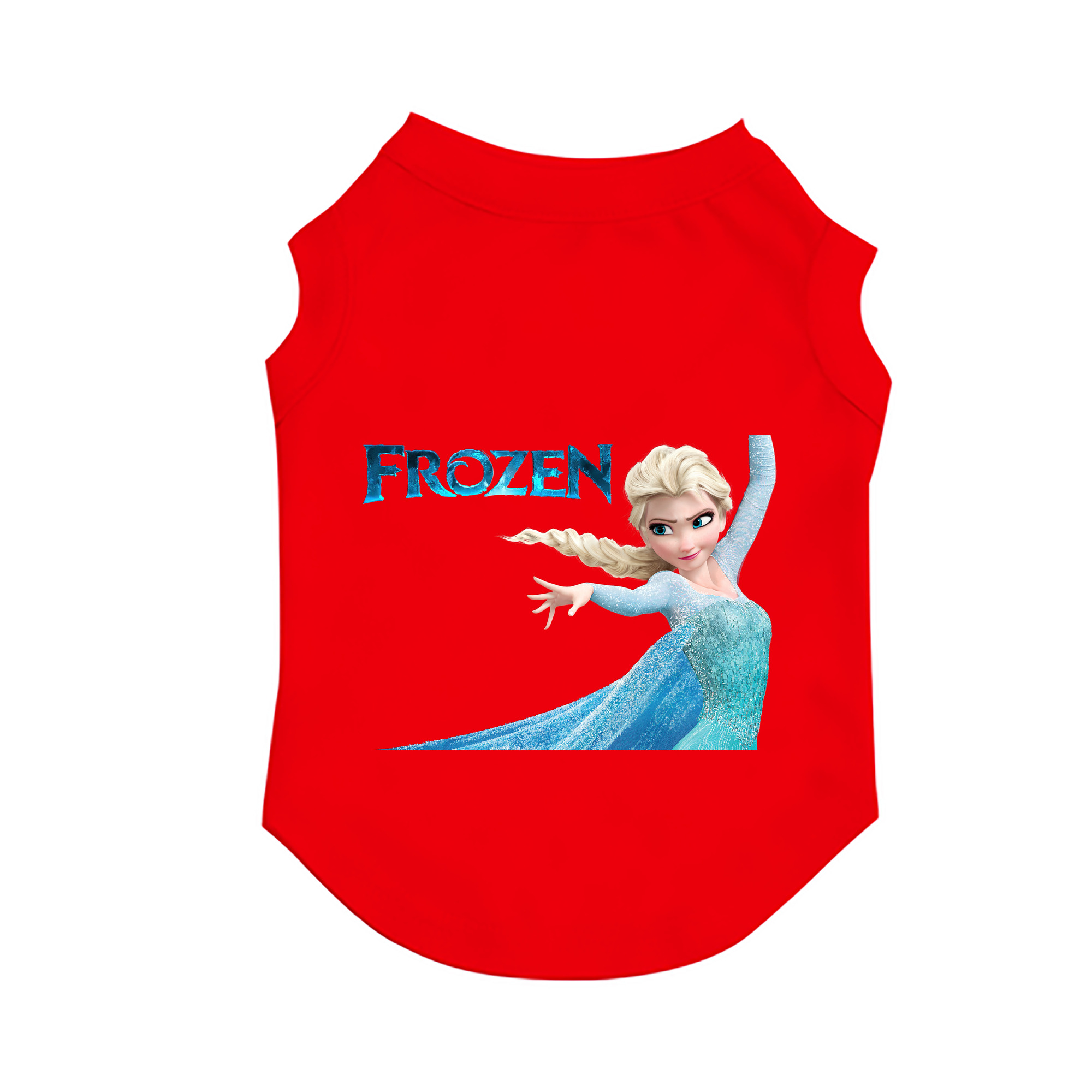 （画像用） アナと雪の女王 アンナ エルサ Frozen Anna Elsa ペット用ベスト
