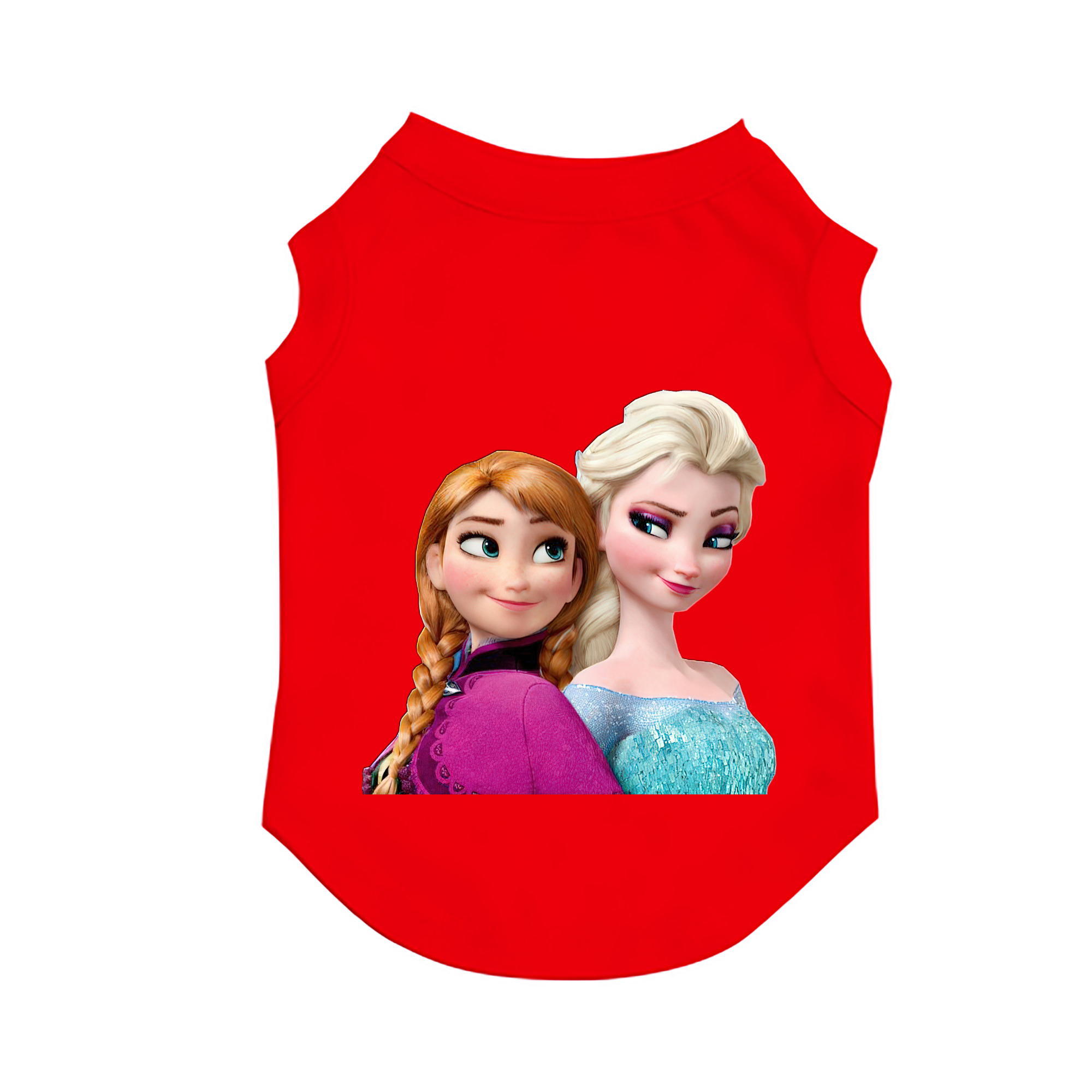 （画像用） アナと雪の女王 アンナ エルサ Frozen Anna Elsa ペット用ベスト