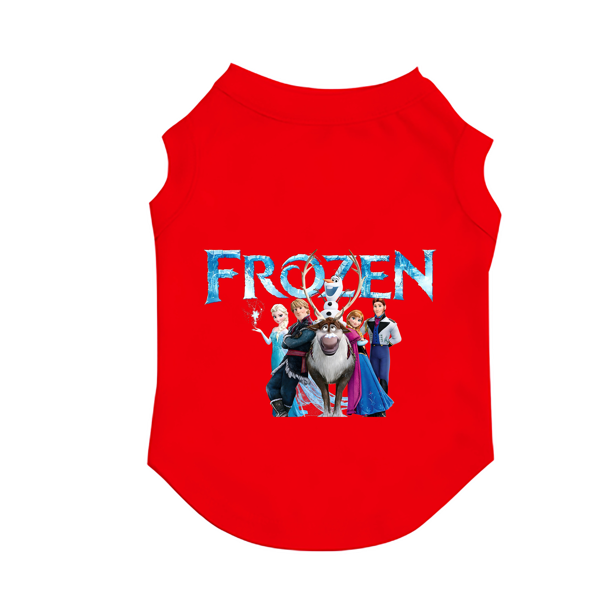 （画像用） アナと雪の女王 アンナ エルサ Frozen Anna Elsa ペット用ベスト