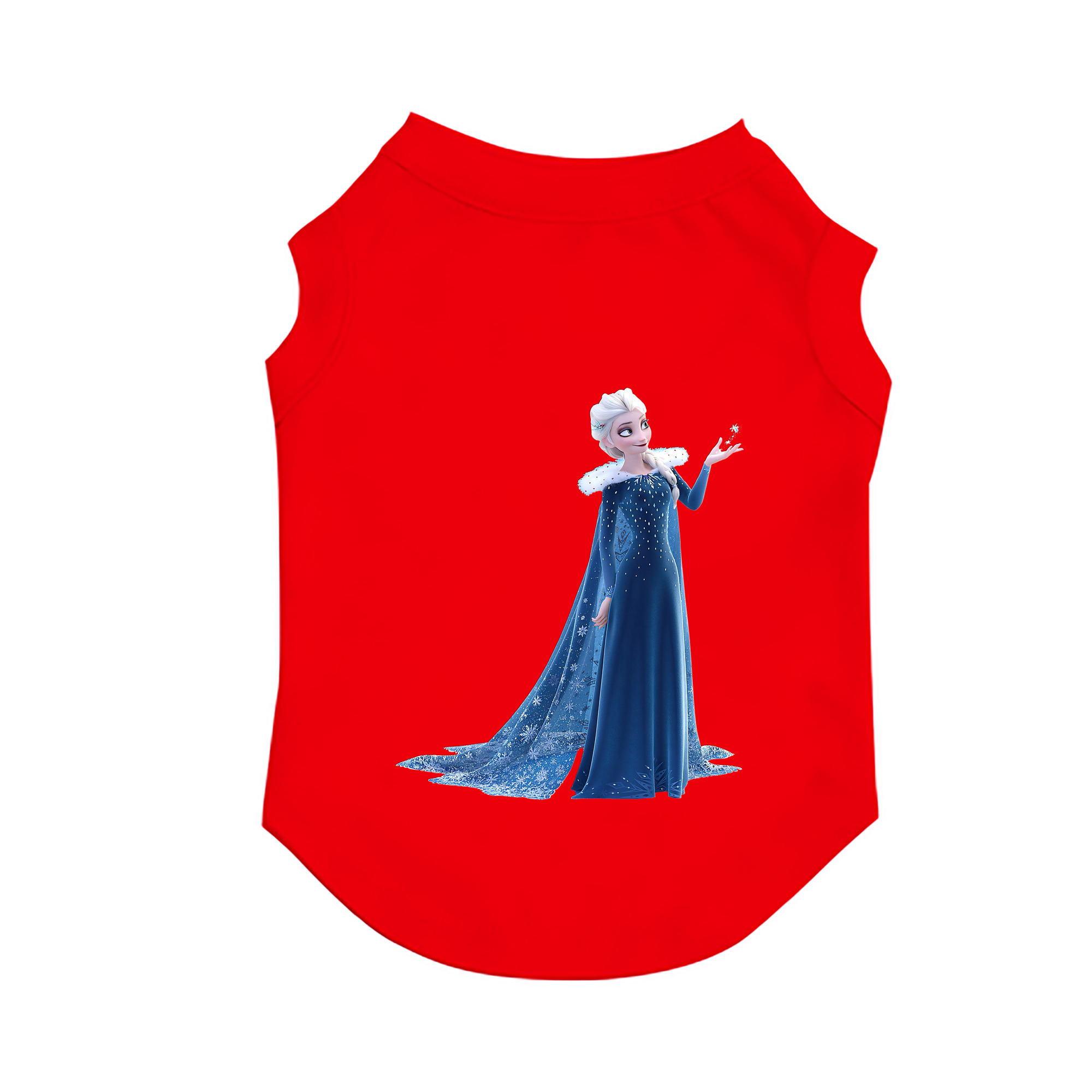 （画像用） アナと雪の女王 アンナ エルサ Frozen Anna Elsa ペット用ベスト