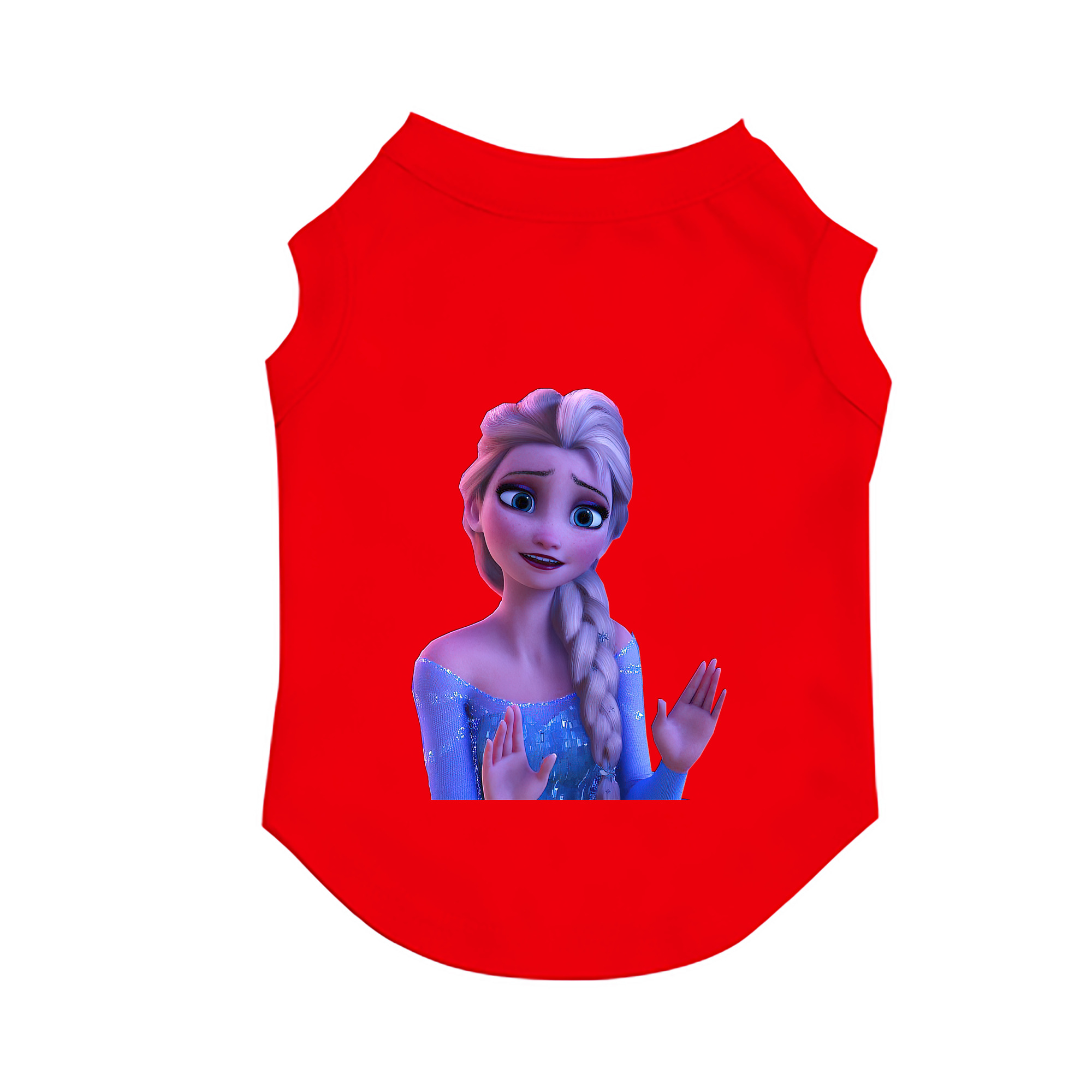 （画像用） アナと雪の女王 アンナ エルサ Frozen Anna Elsa ペット用ベスト