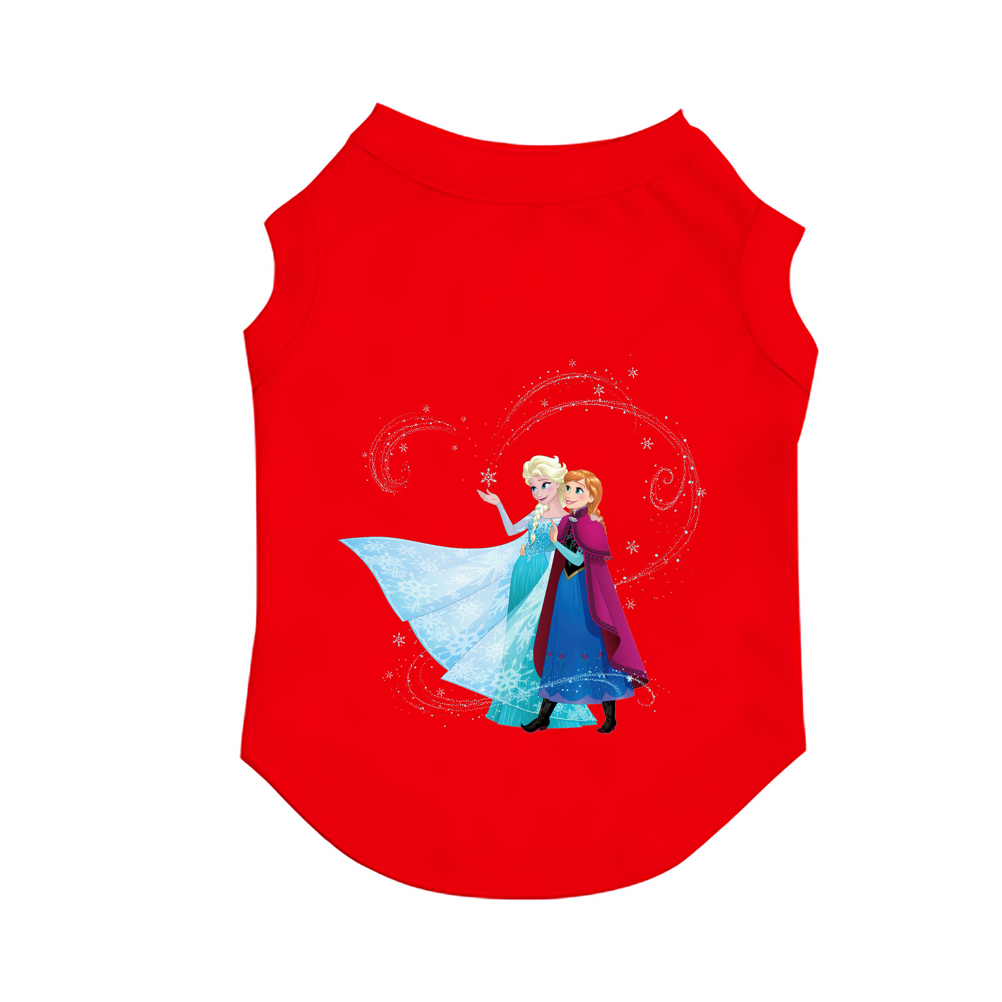 （画像用） アナと雪の女王 アンナ エルサ Frozen Anna Elsa ペット用ベスト