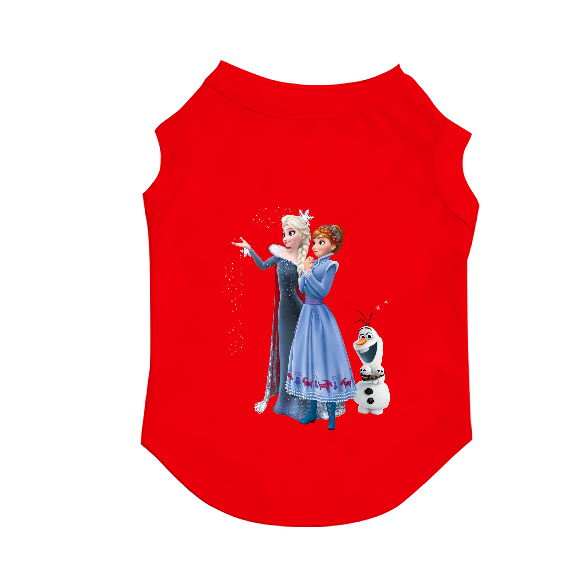 （画像用） アナと雪の女王 アンナ エルサ Frozen Anna Elsa ペット用ベスト