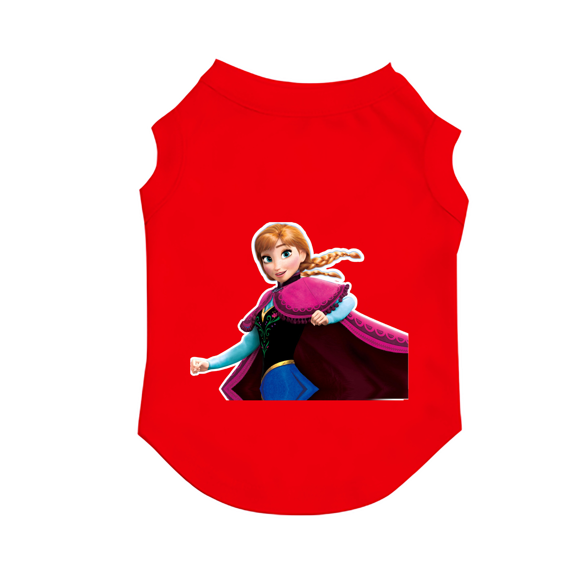 （画像用） アナと雪の女王 アンナ エルサ Frozen Anna Elsa ペット用ベスト
