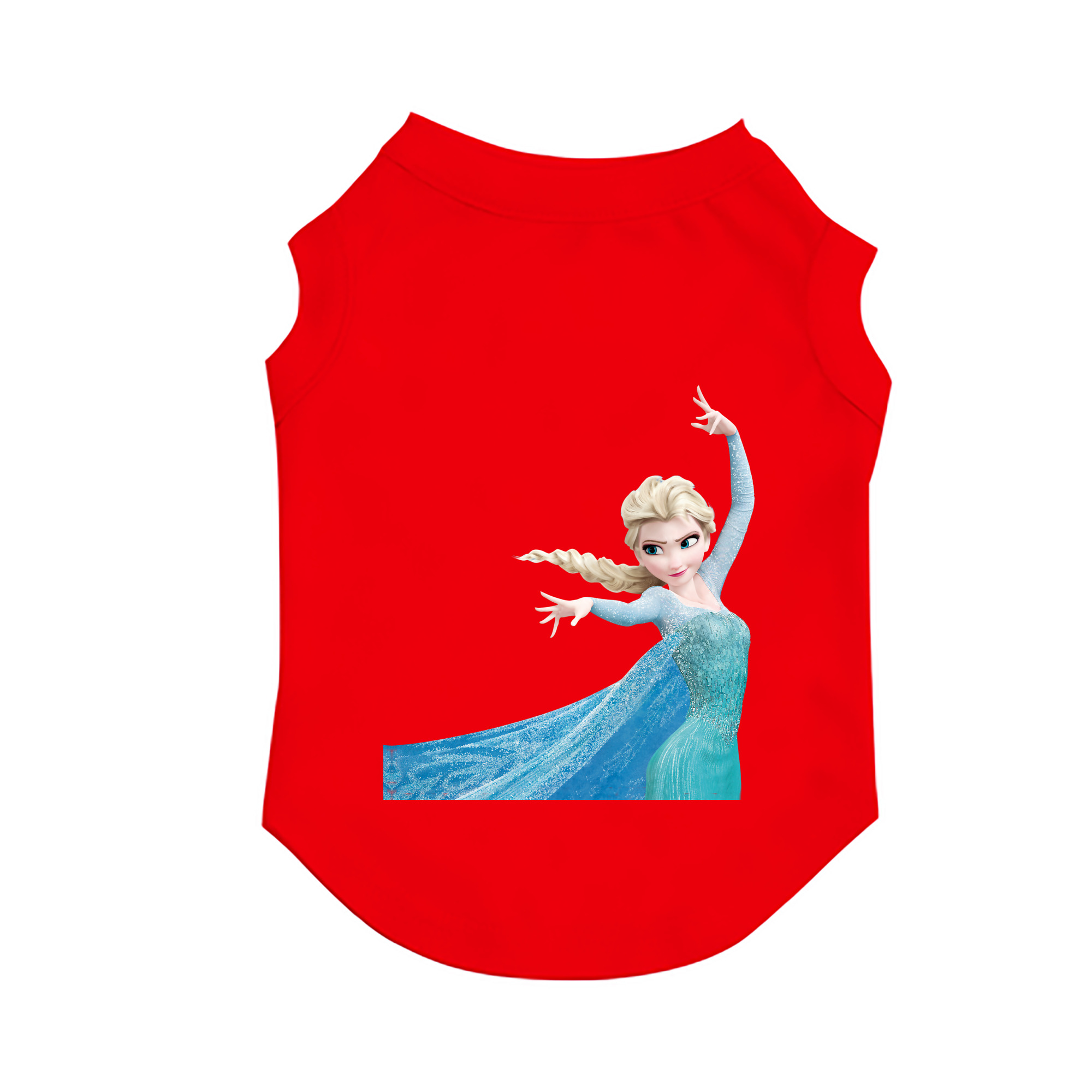 （画像用） アナと雪の女王 アンナ エルサ Frozen Anna Elsa ペット用ベスト