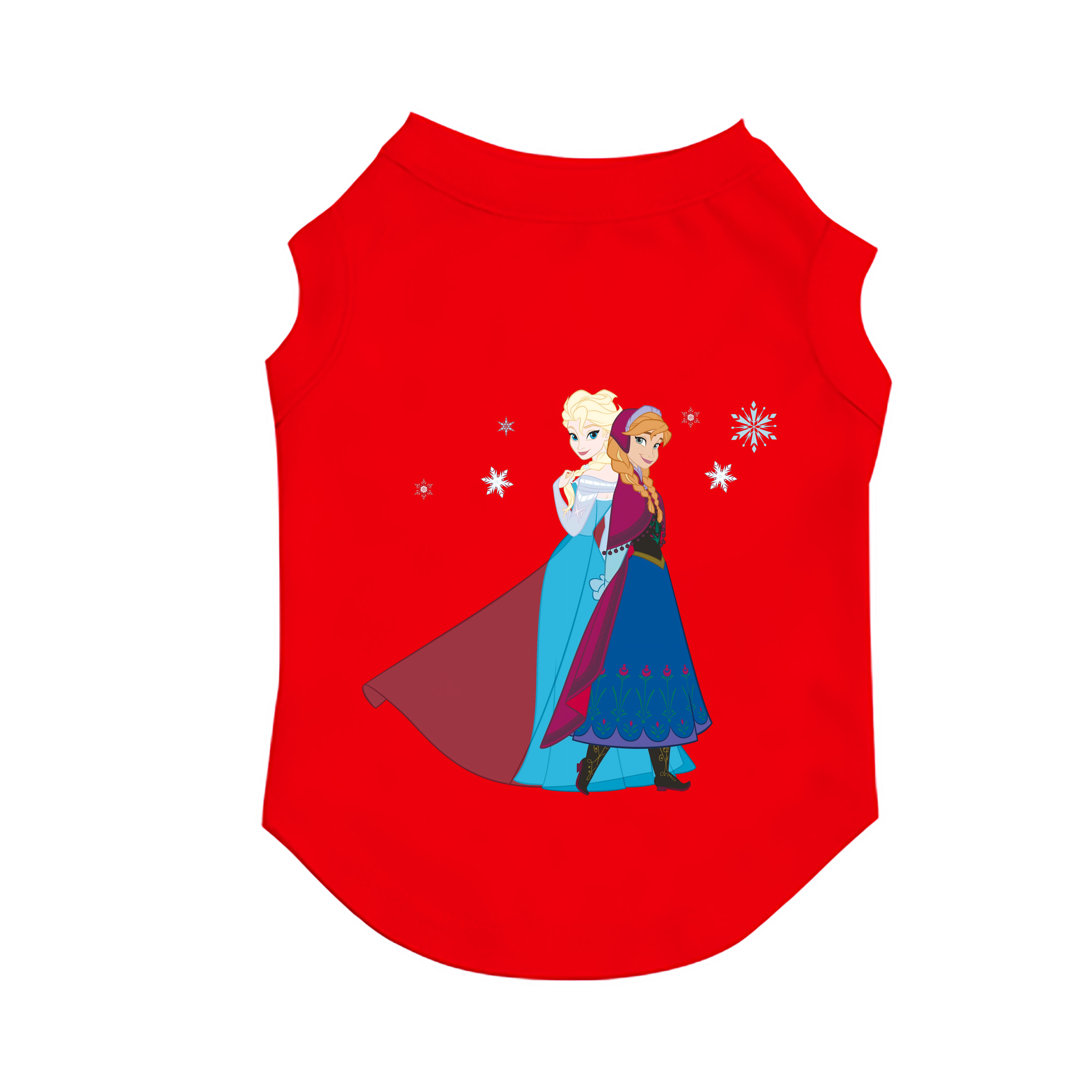 （画像用） アナと雪の女王 アンナ エルサ Frozen Anna Elsa ペット用ベスト