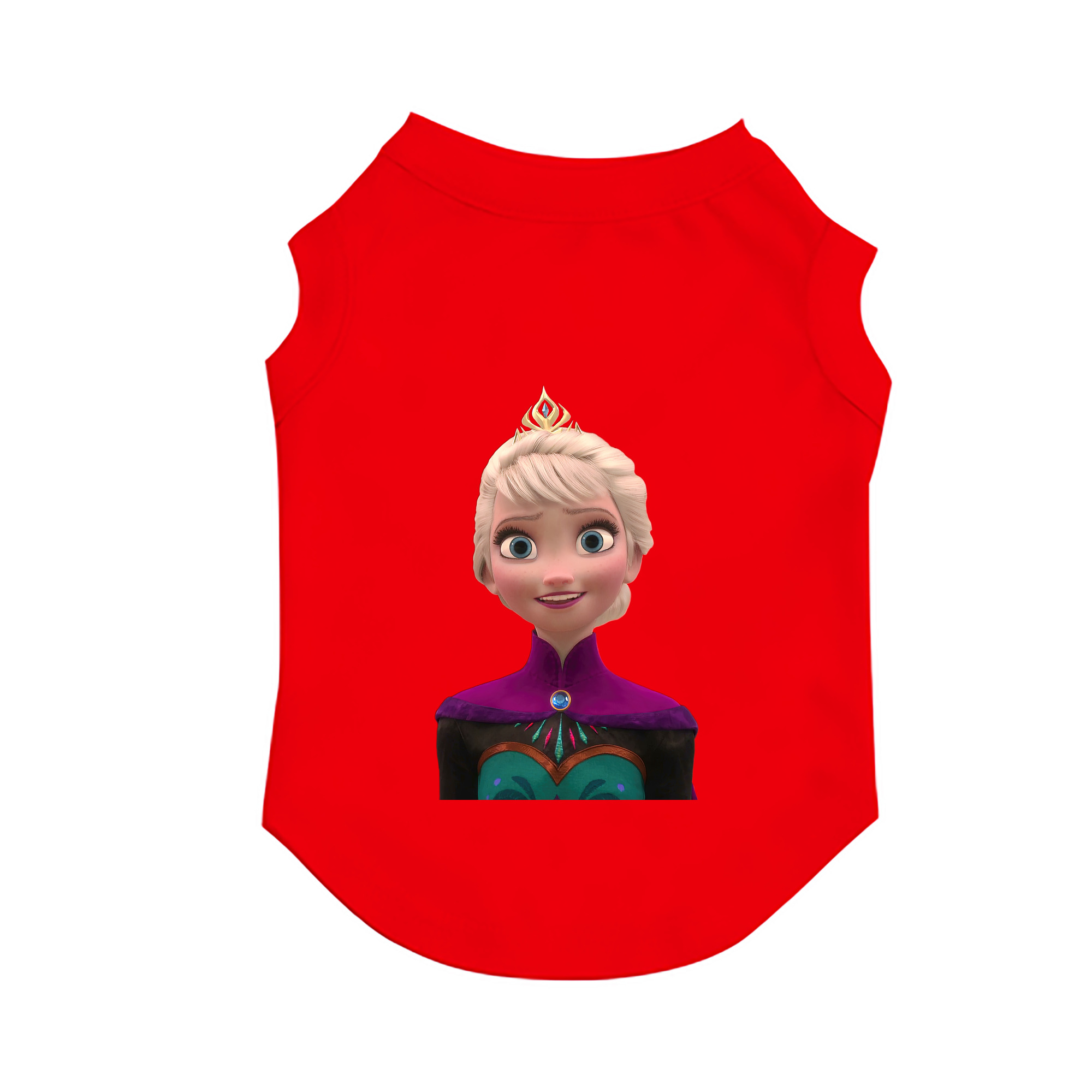 （画像用） アナと雪の女王 アンナ エルサ Frozen Anna Elsa ペット用ベスト
