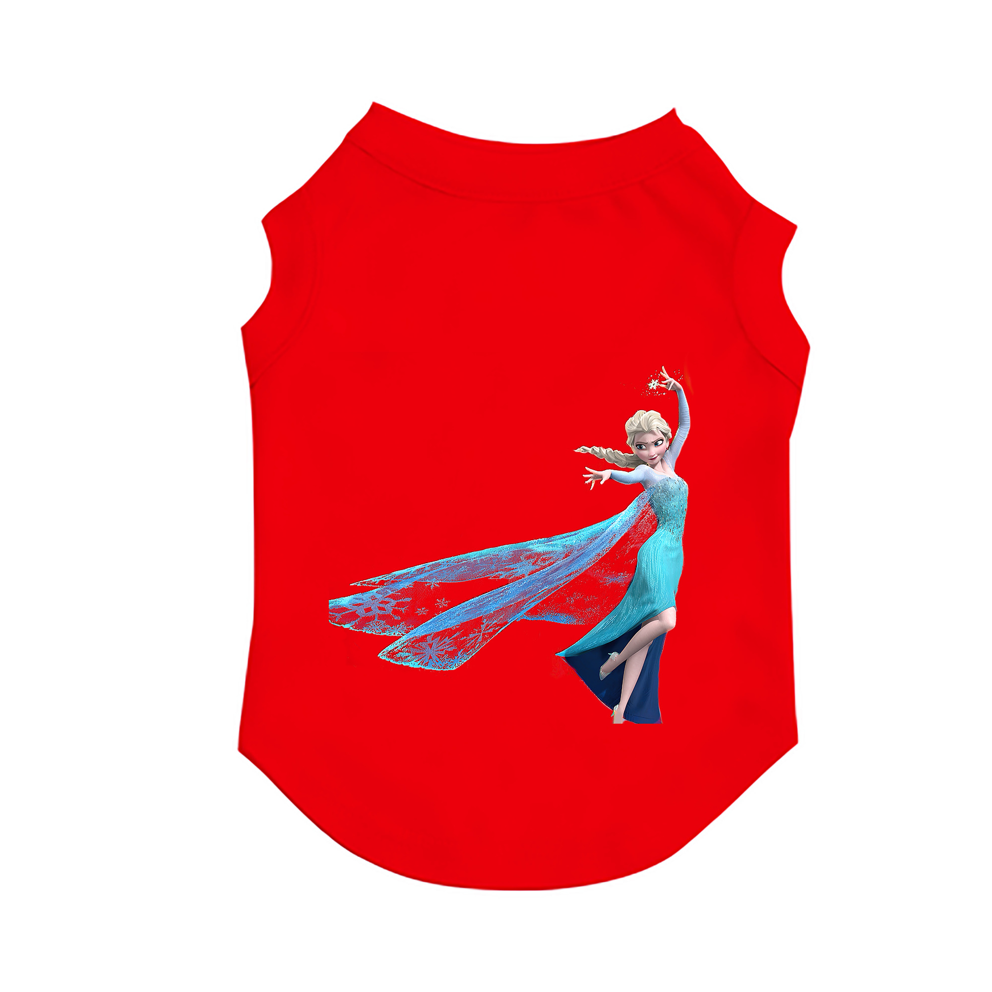（画像用） アナと雪の女王 アンナ エルサ Frozen Anna Elsa ペット用ベスト