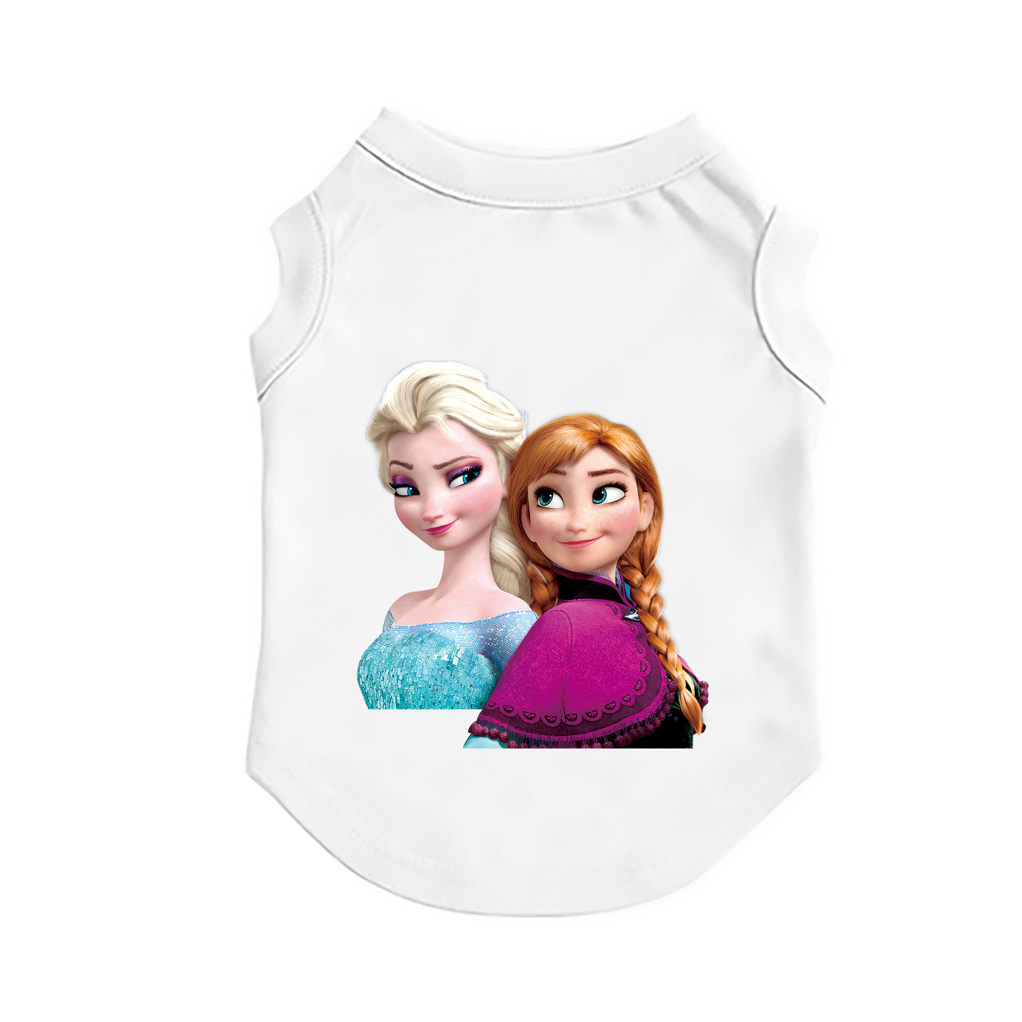 （画像用） アナと雪の女王 アンナ エルサ Frozen Anna Elsa ペット用ベスト