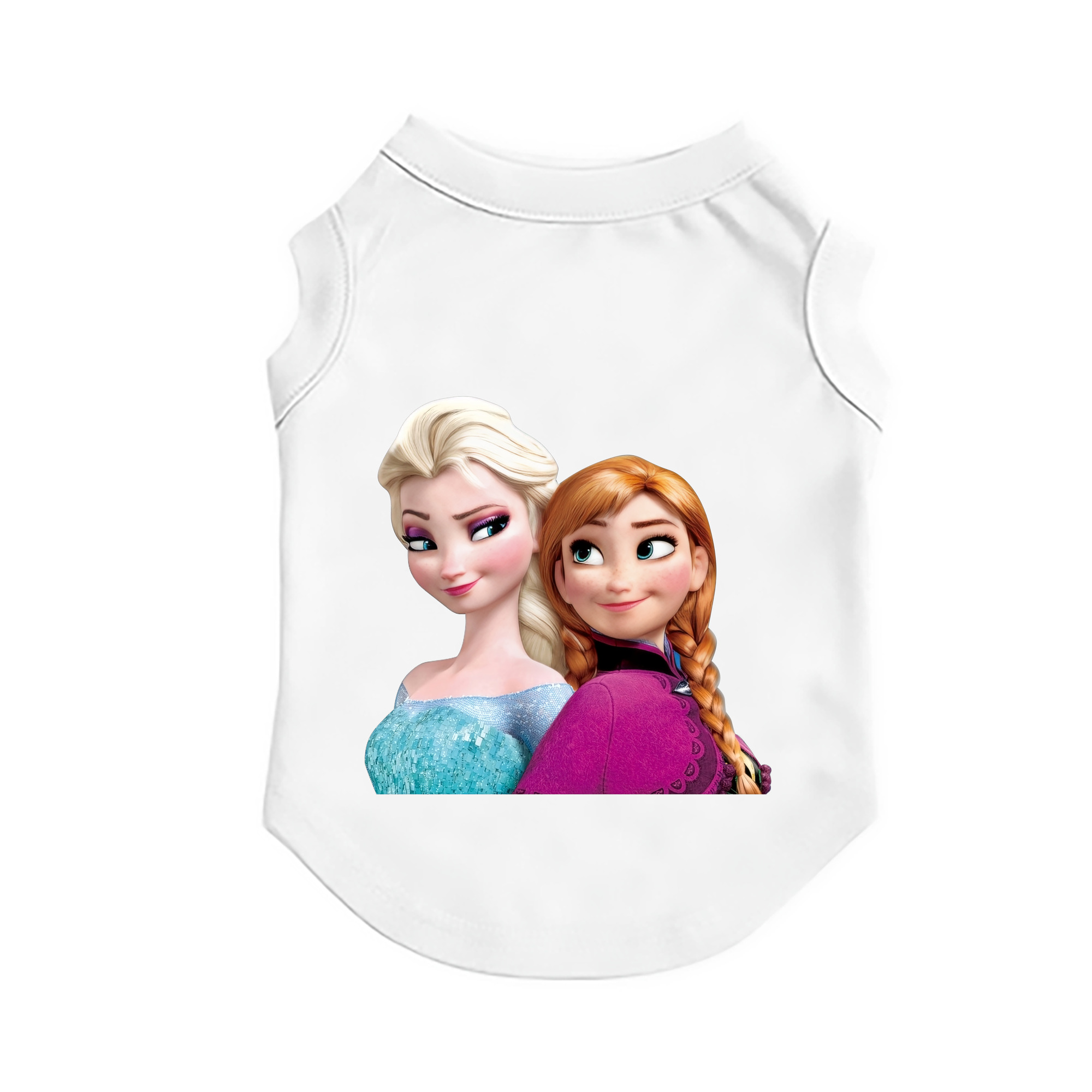 （画像用） アナと雪の女王 アンナ エルサ Frozen Anna Elsa ペット用ベスト